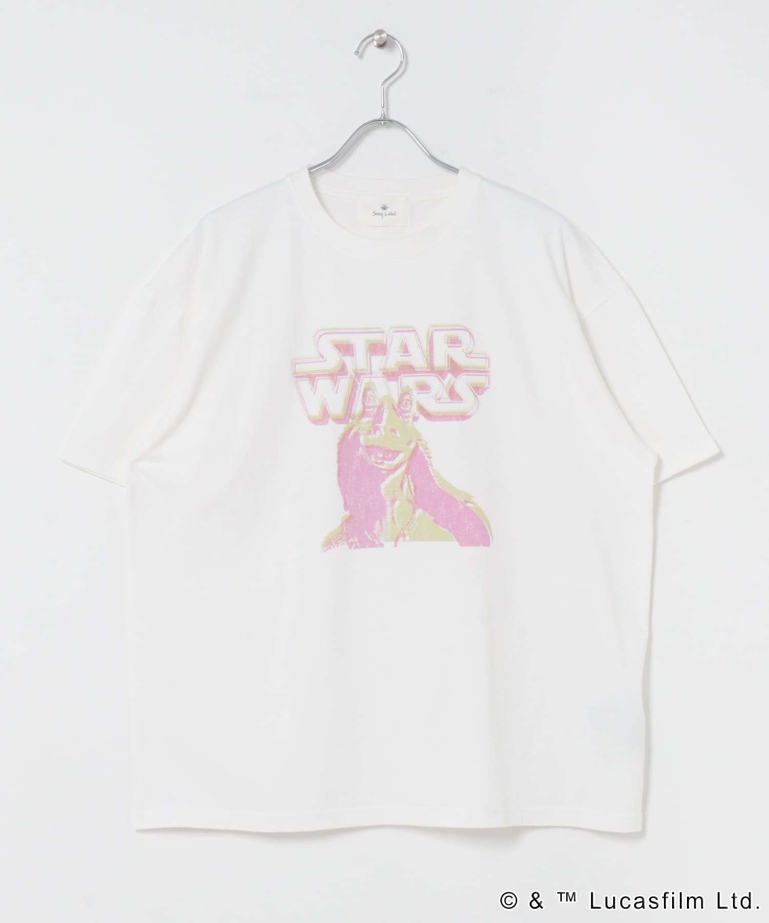 STARWARSプリントショートスリーブTシャツ