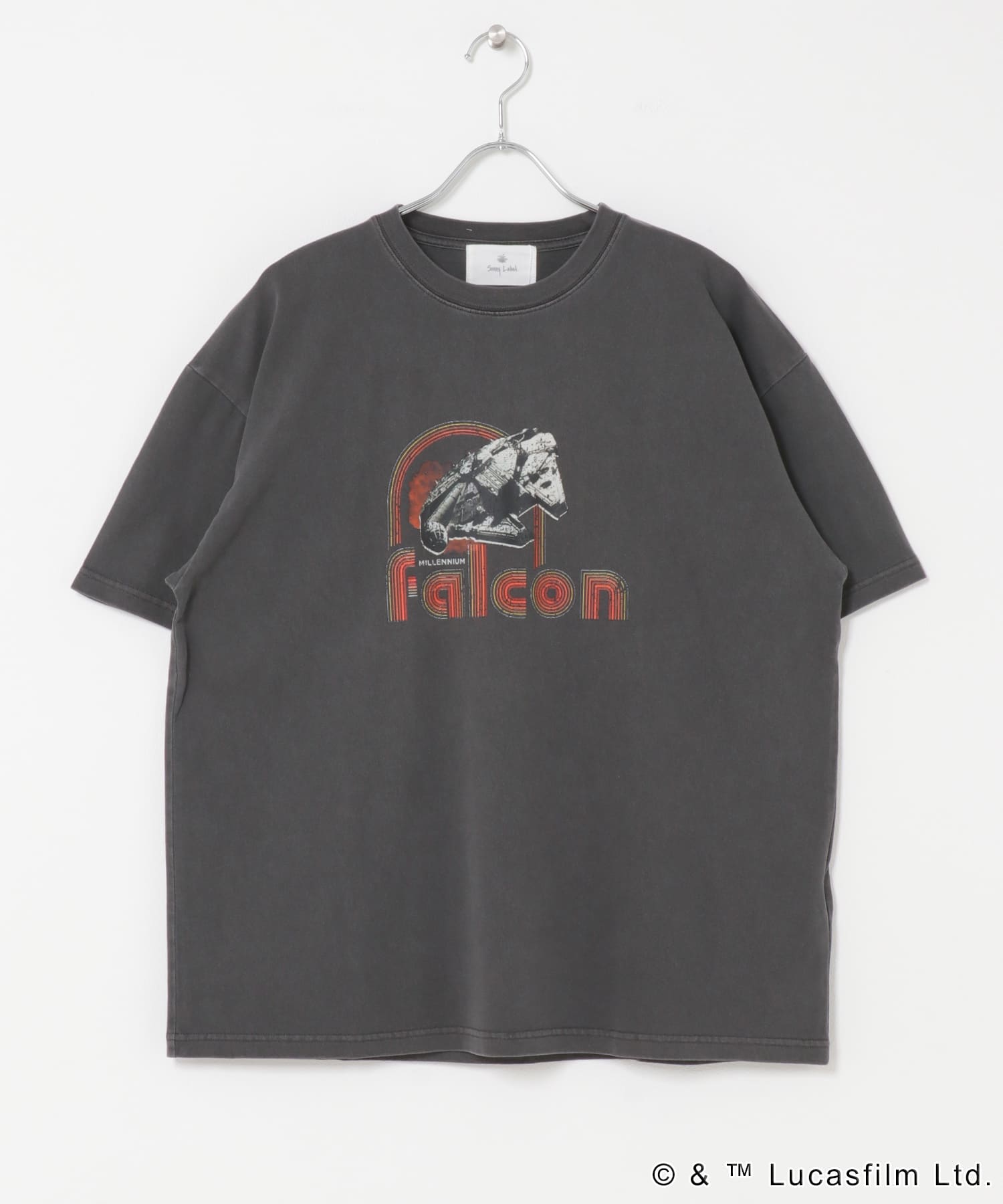 STARWARSプリントショートスリーブTシャツ