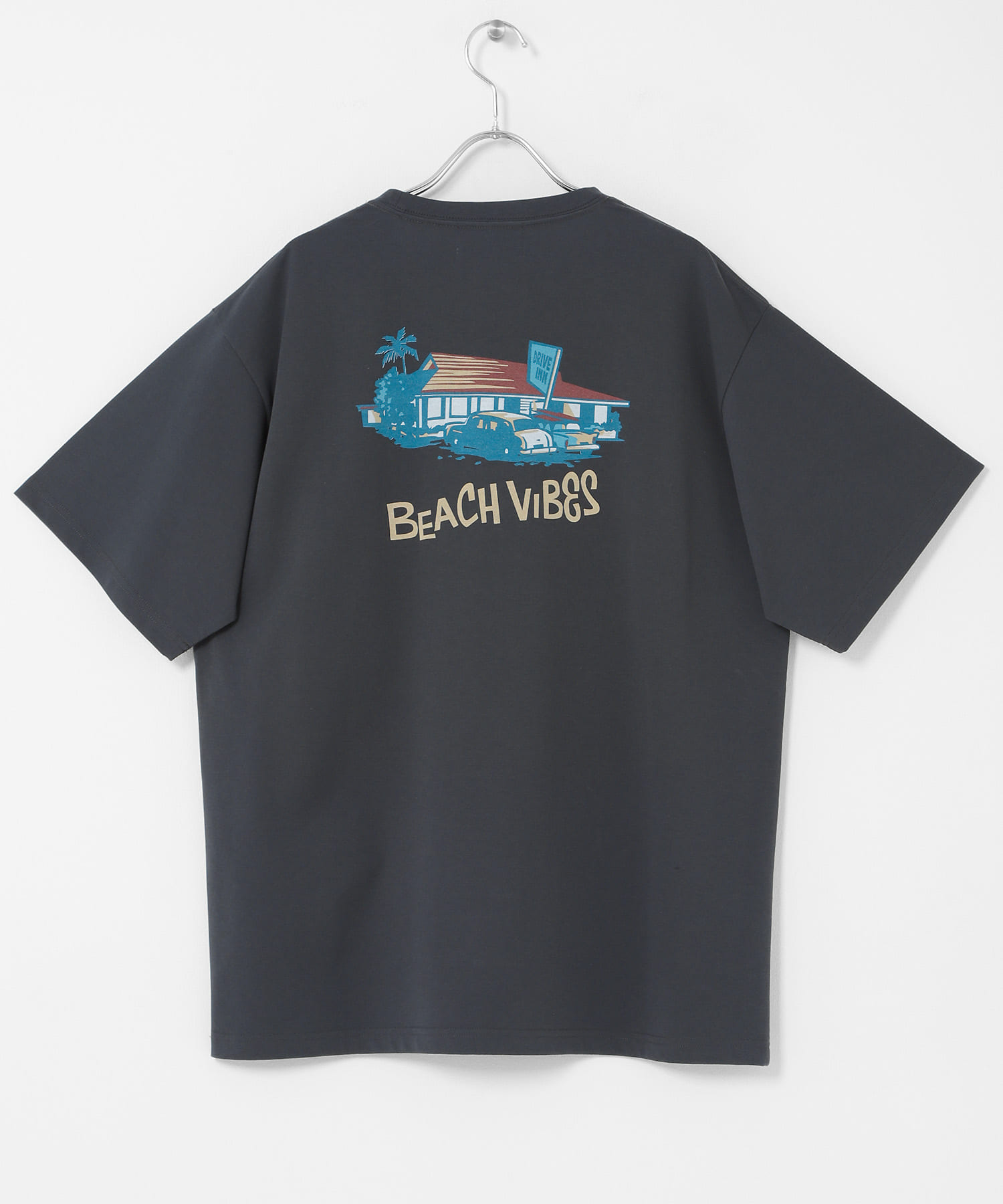 HIROCKSHOWコラボTシャツ DINER スミクロ M
