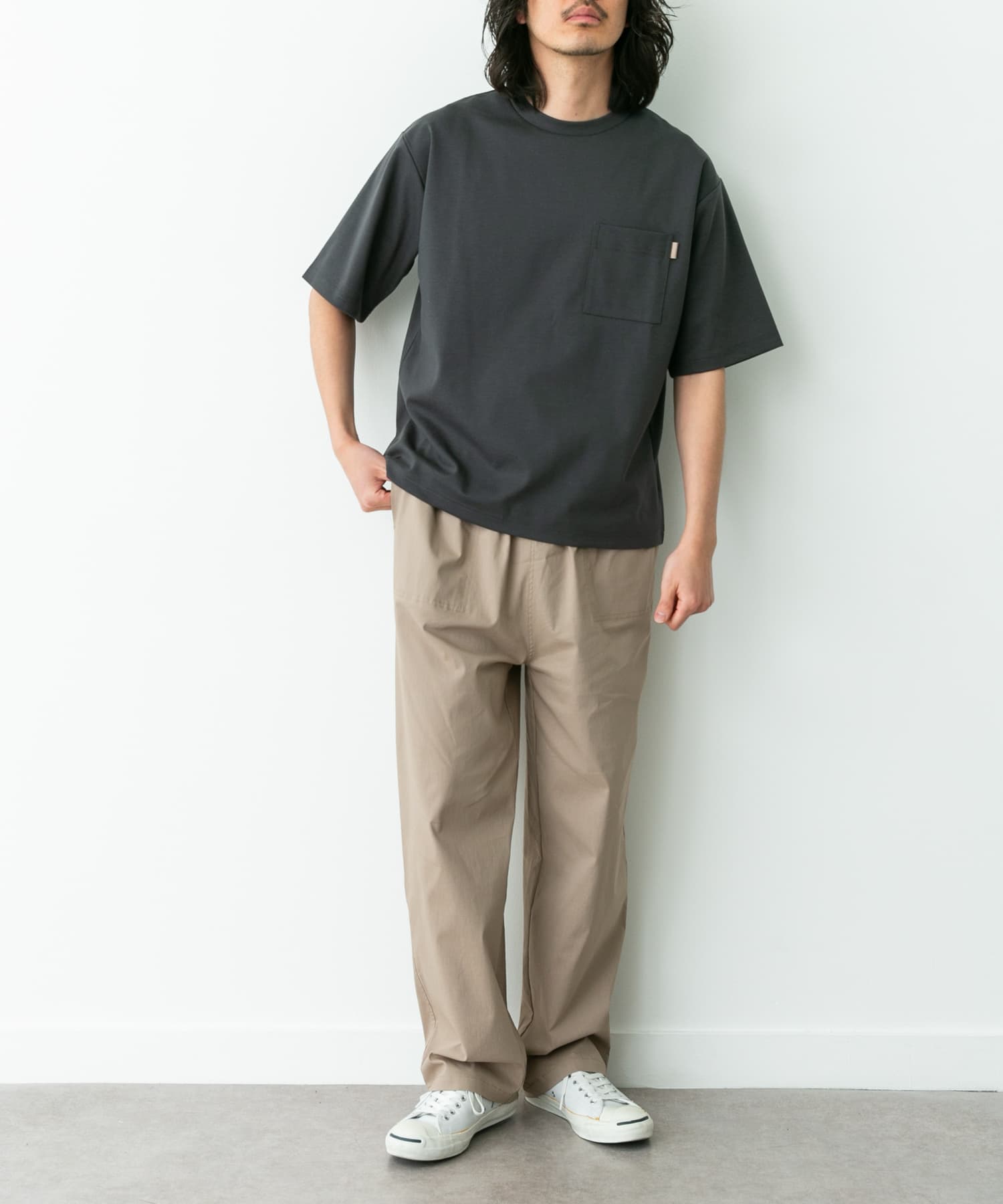 身長：180cm 体重：60kg サイズ：L