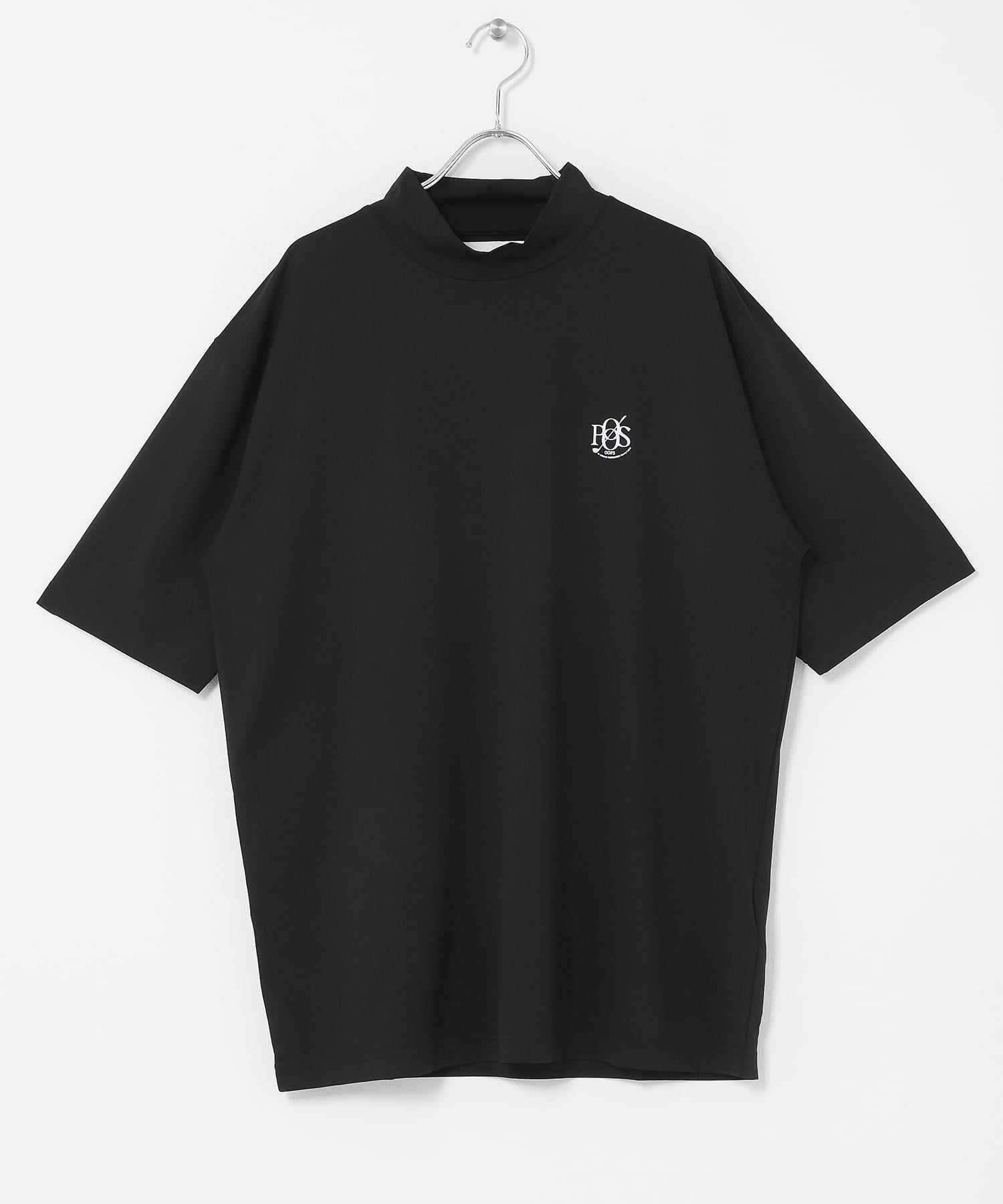 OOPS 吸水速乾モックネックTシャツ(M WHITE): トップス｜URBAN