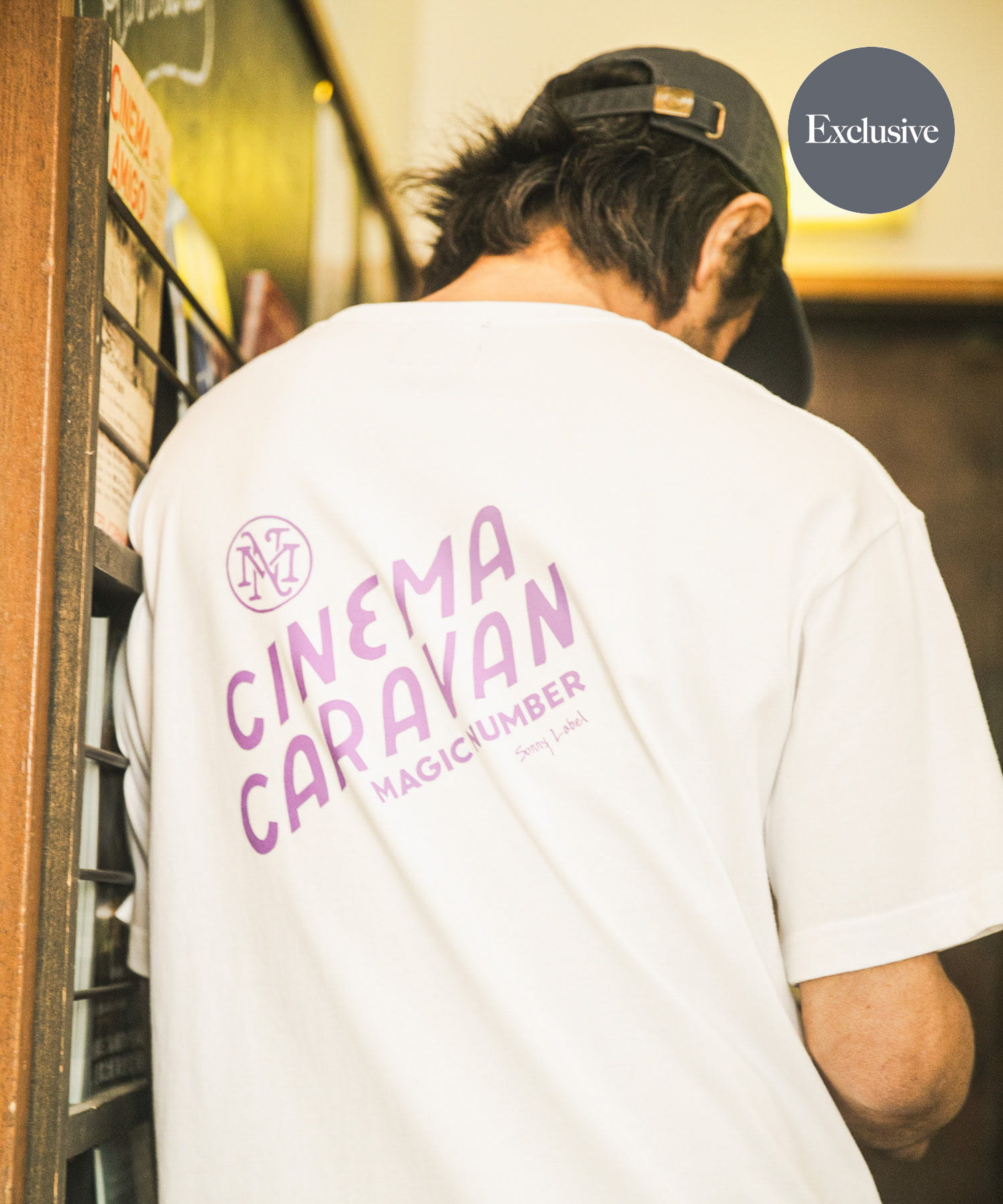 CINEMACARAVAN×MAGIC NUMBER×Sonny Label　コラボTシャツ1