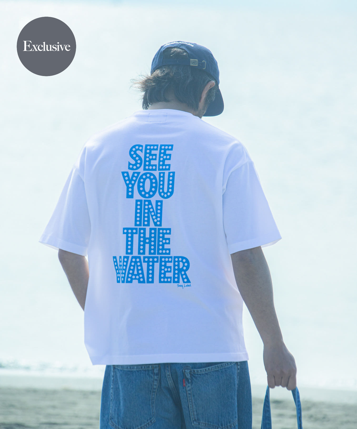 CINEMACARAVAN×MAGIC NUMBER×Sonny Label コラボTシャツ2(S BLUE