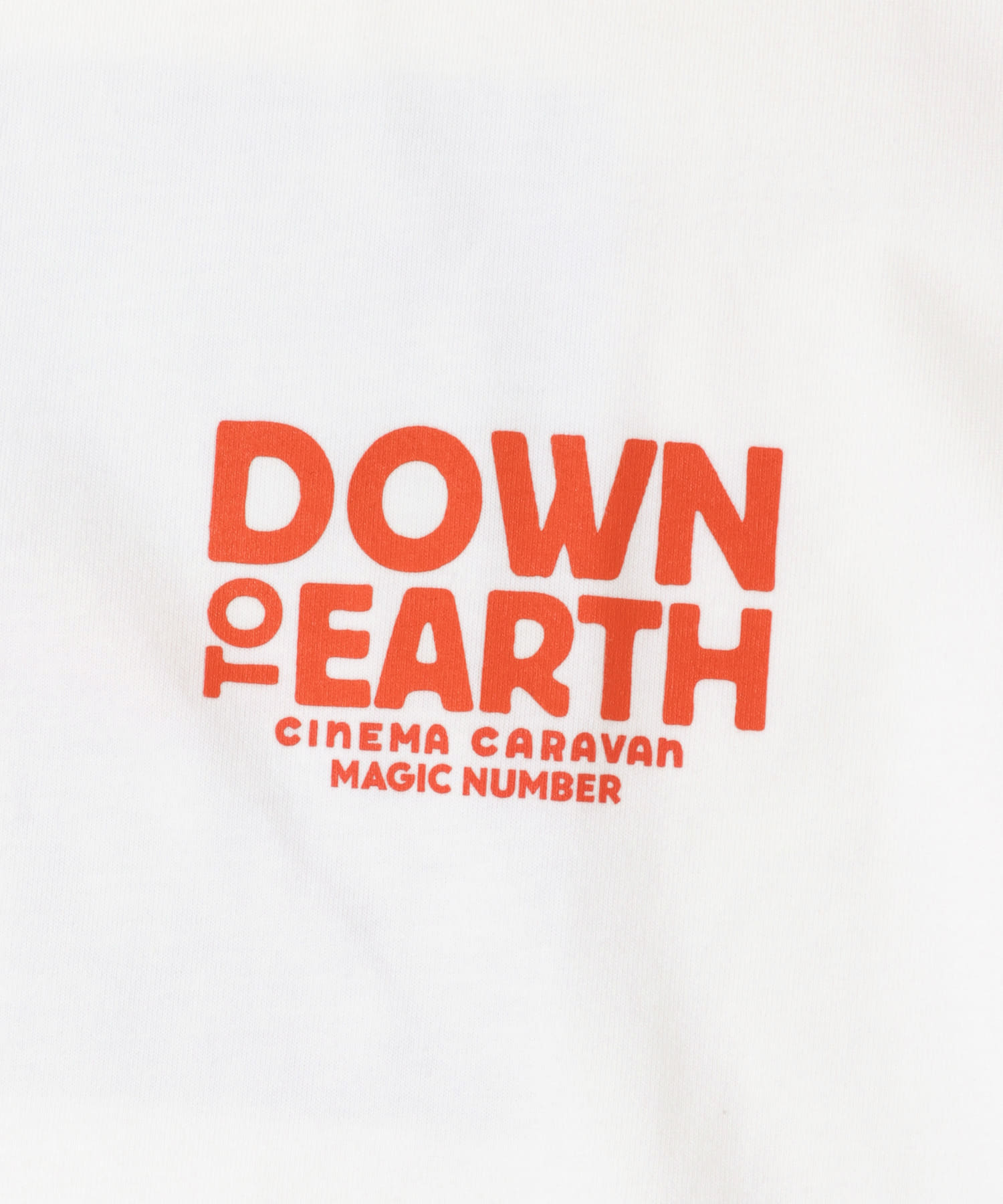 CINEMACARAVAN×MAGIC NUMBER×Sonny Label　コラボTシャツ4 ORANGE S