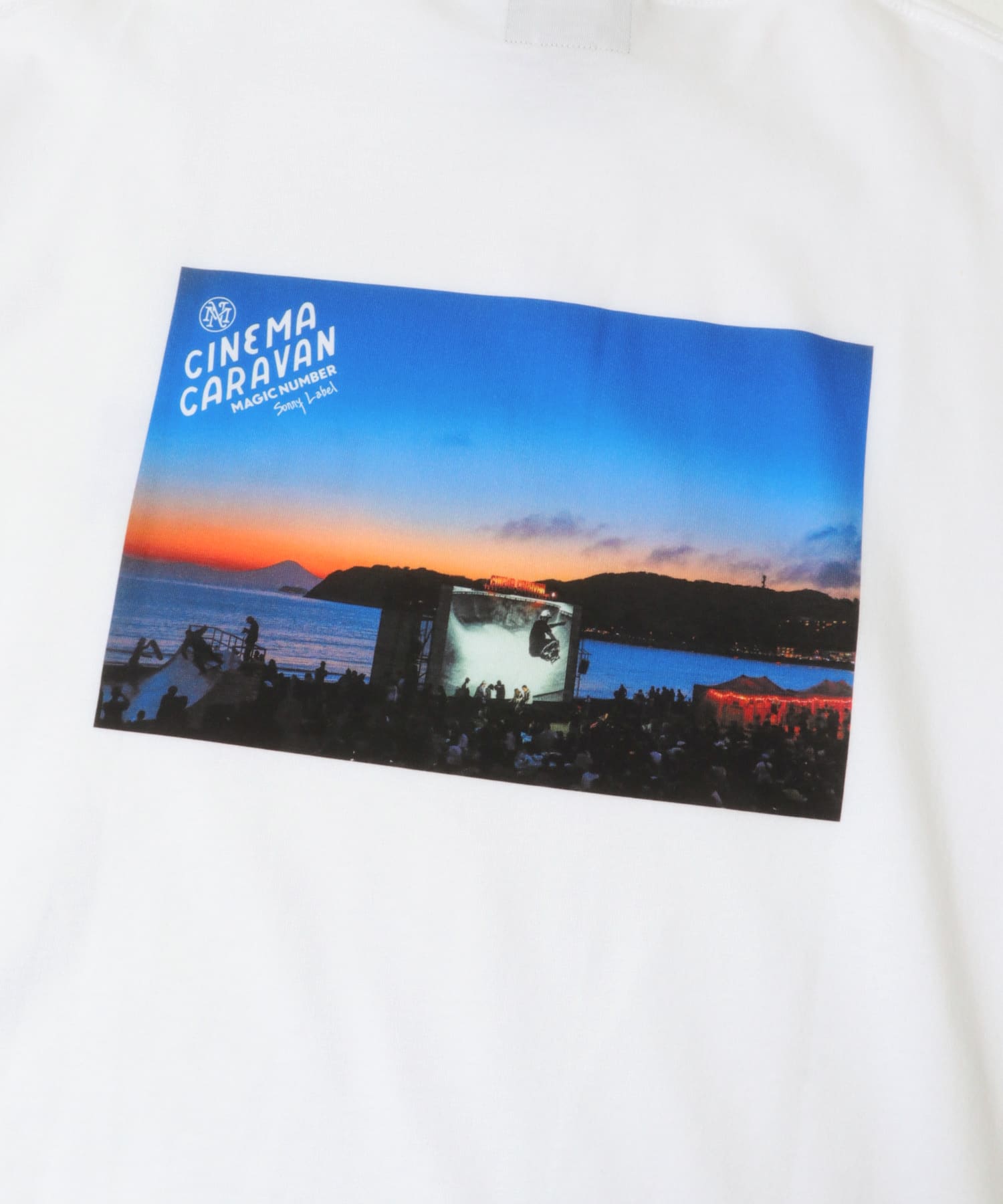 CINEMACARAVAN×MAGIC NUMBER×Sonny Label　コラボTシャツ4 BLACK S