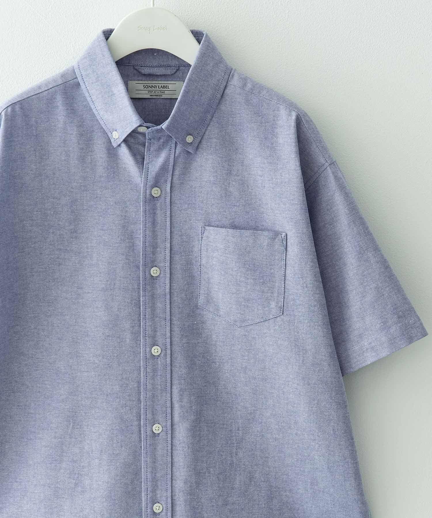 抗菌オックスボタンダウン半袖シャツ