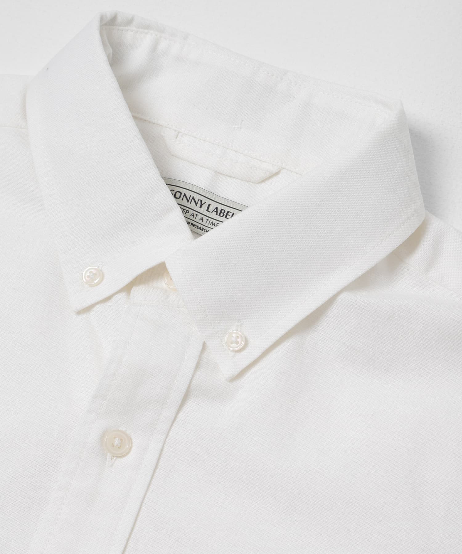 抗菌オックスボタンダウン半袖シャツ オフ M