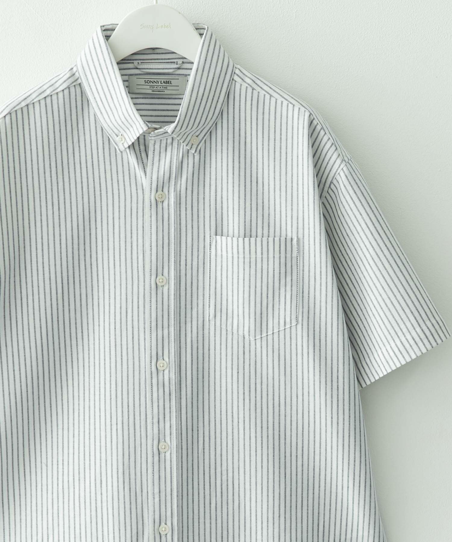 抗菌オックスボタンダウン半袖シャツ