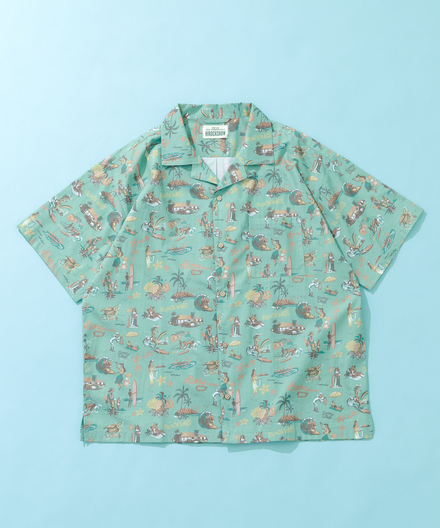 HIROCKSHOWコラボアロハシャツ