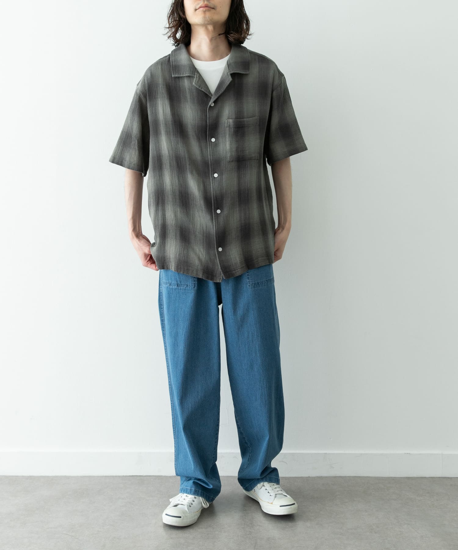 身長：173cm サイズ：L
