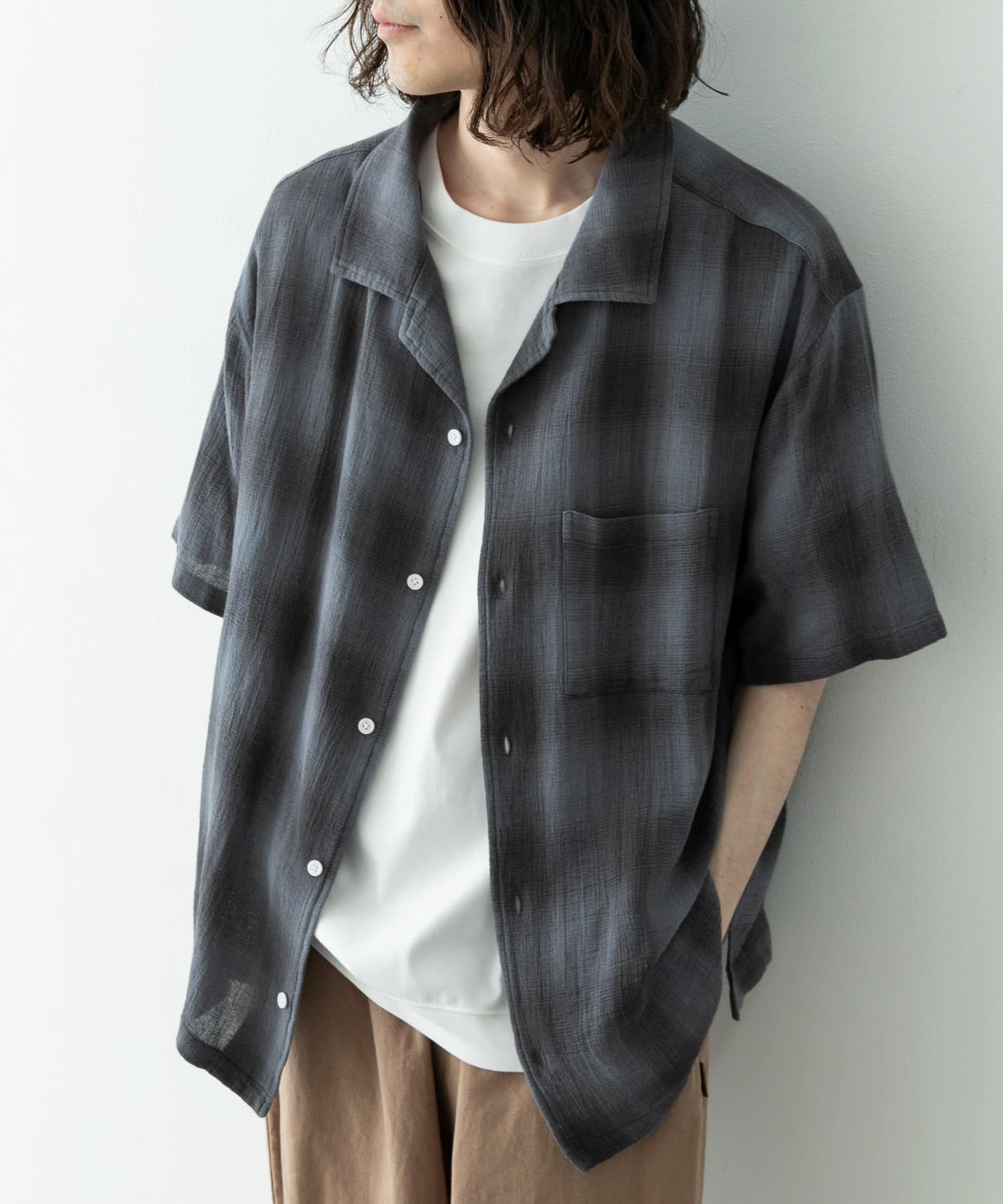 身長：173cm サイズ：L