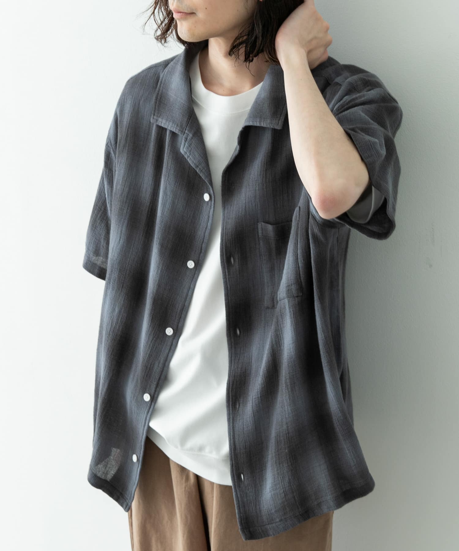 身長：173cm サイズ：L