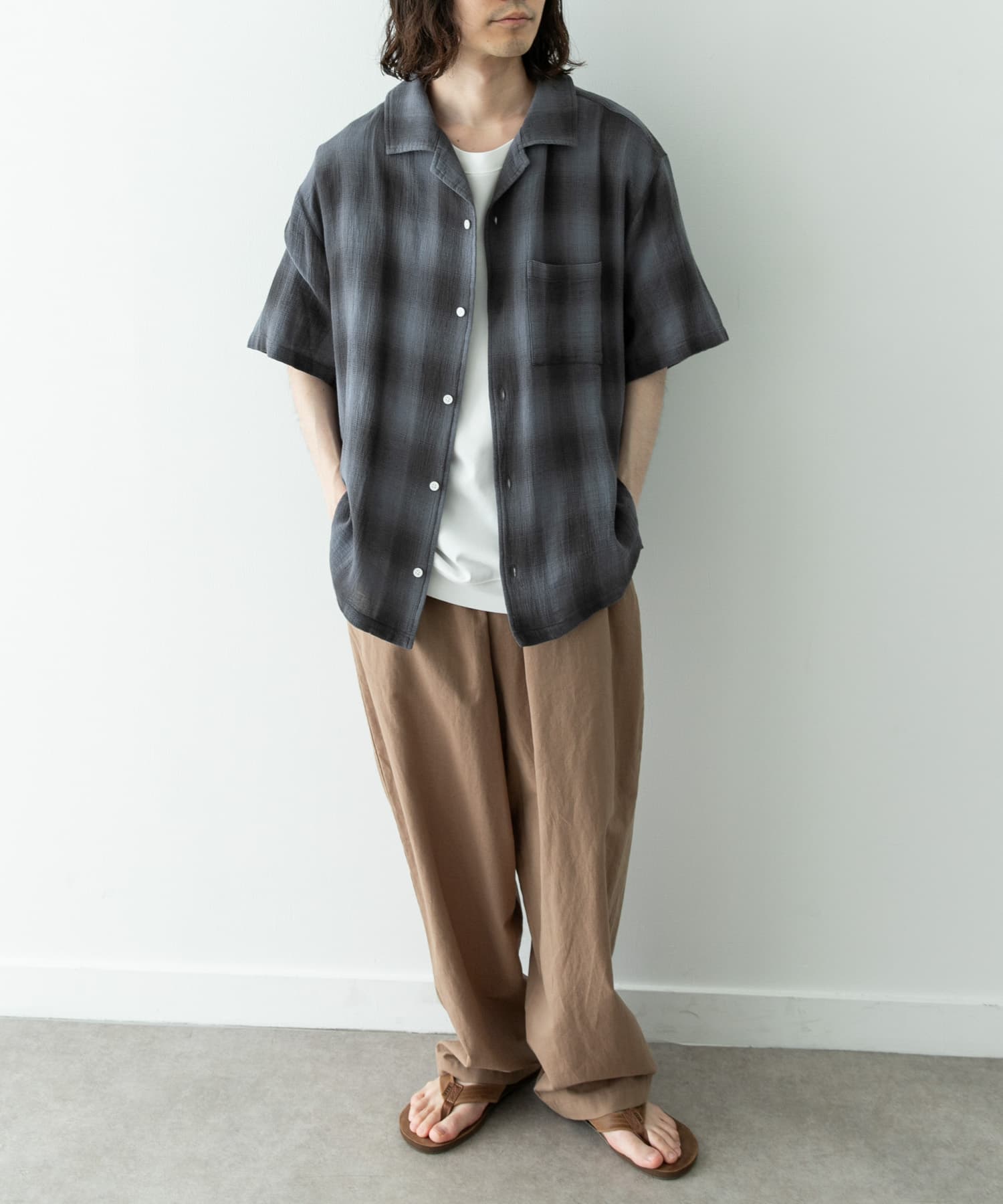 身長：173cm サイズ：L