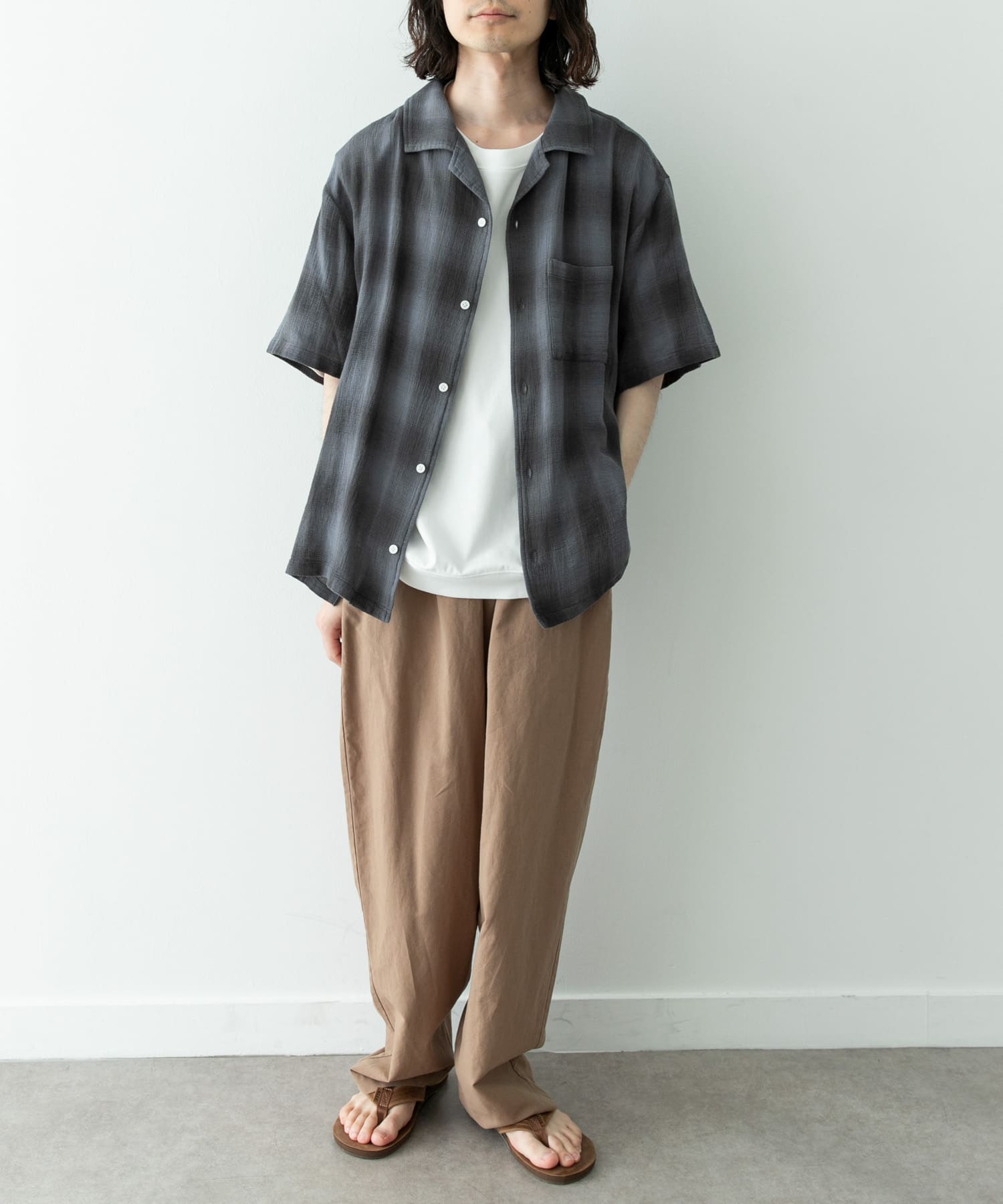 身長：173cm サイズ：L