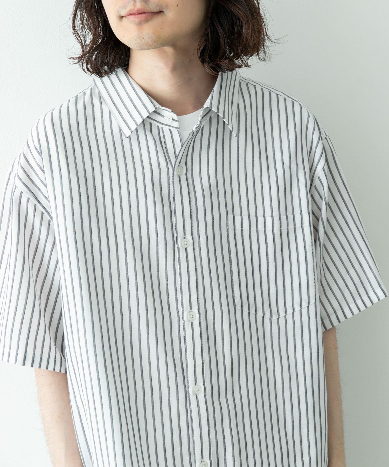 ストライプWHT