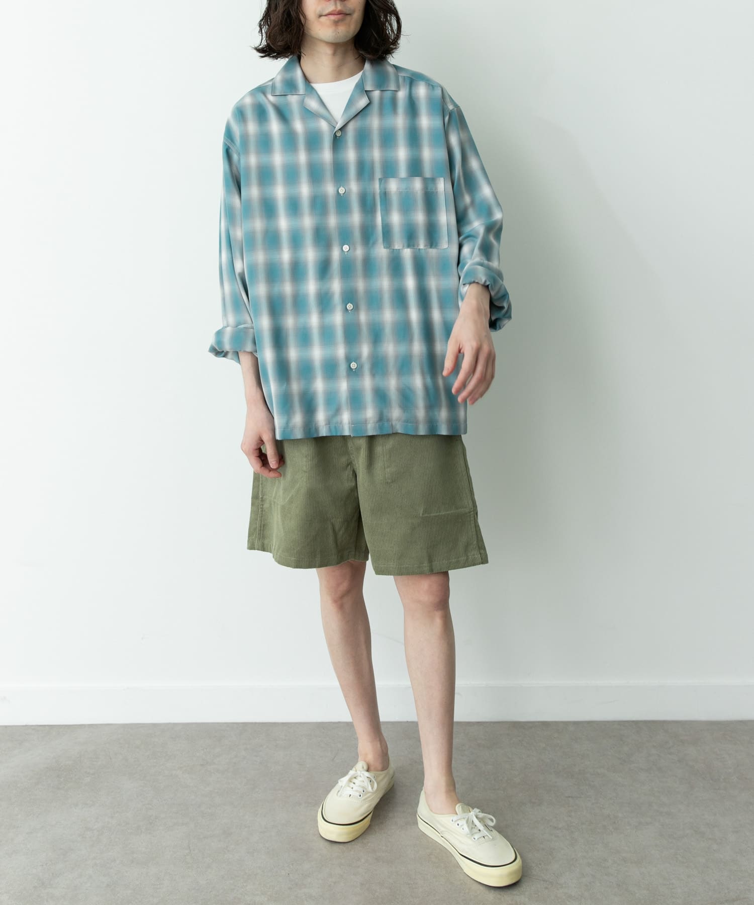 身長：173cm サイズ：L