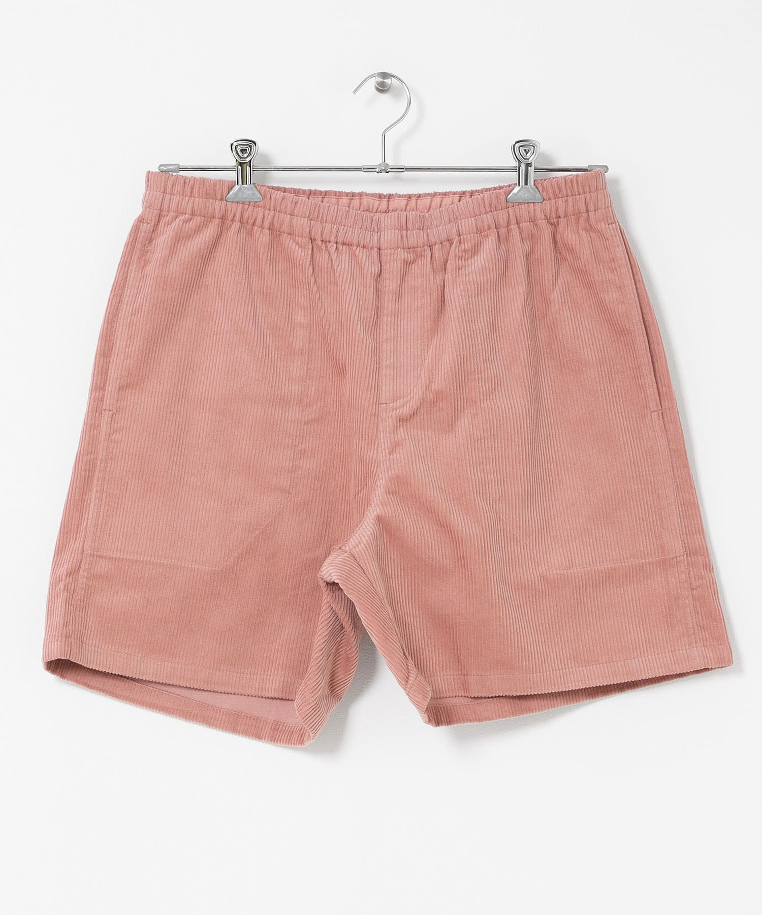 コーデュロイイージーバギーショートパンツ ピンク M