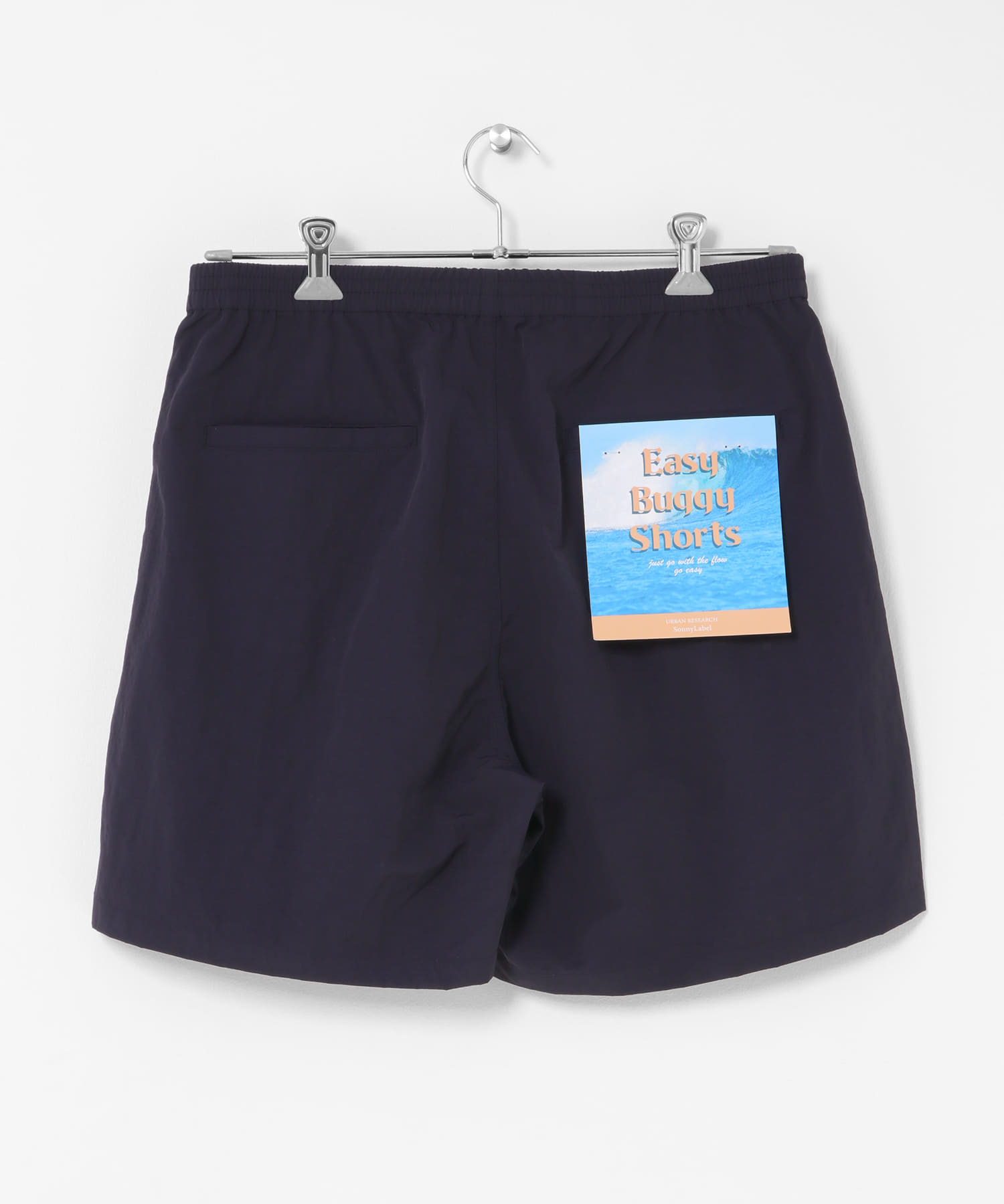 ナイロンイージーバギーショートパンツ ネイビー M