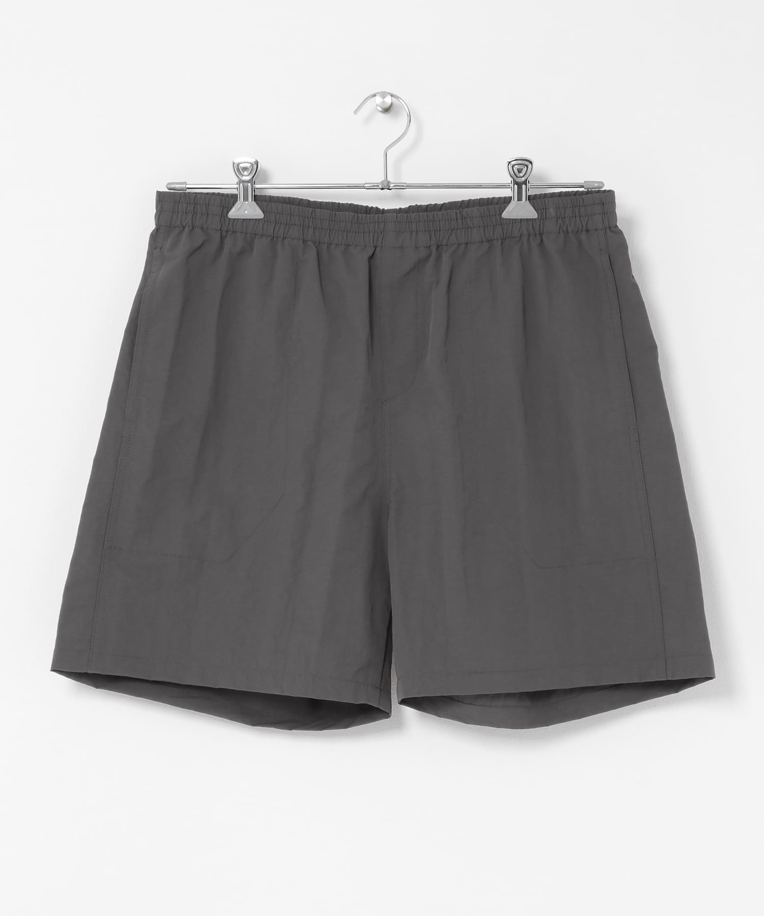 ナイロンイージーバギーショートパンツ グレー M