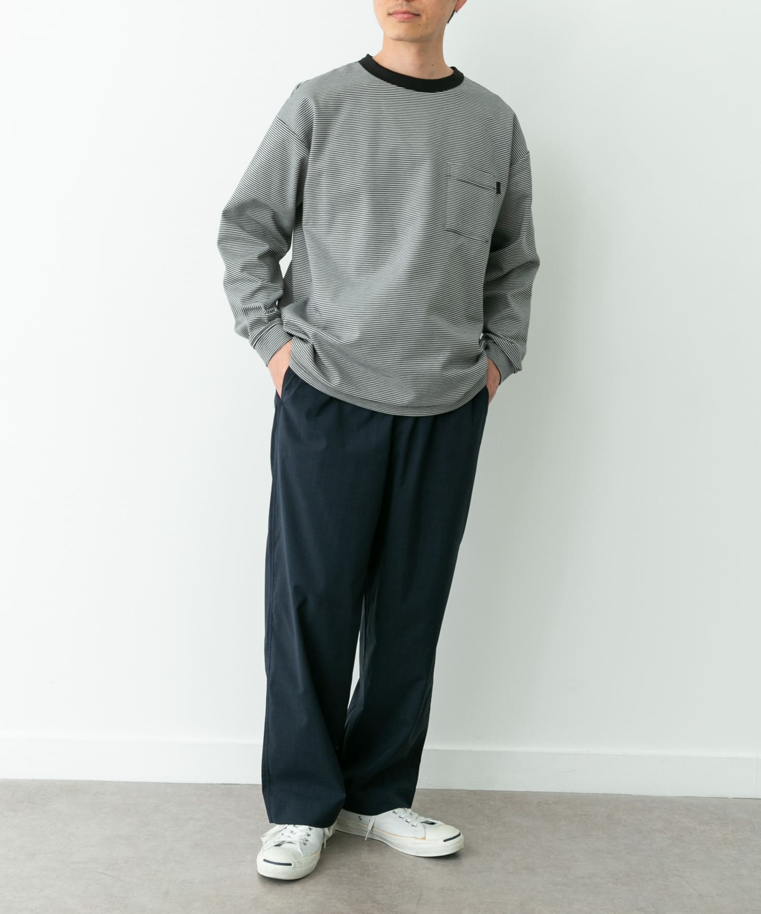 身長：170cm 体重：60kg サイズ：L