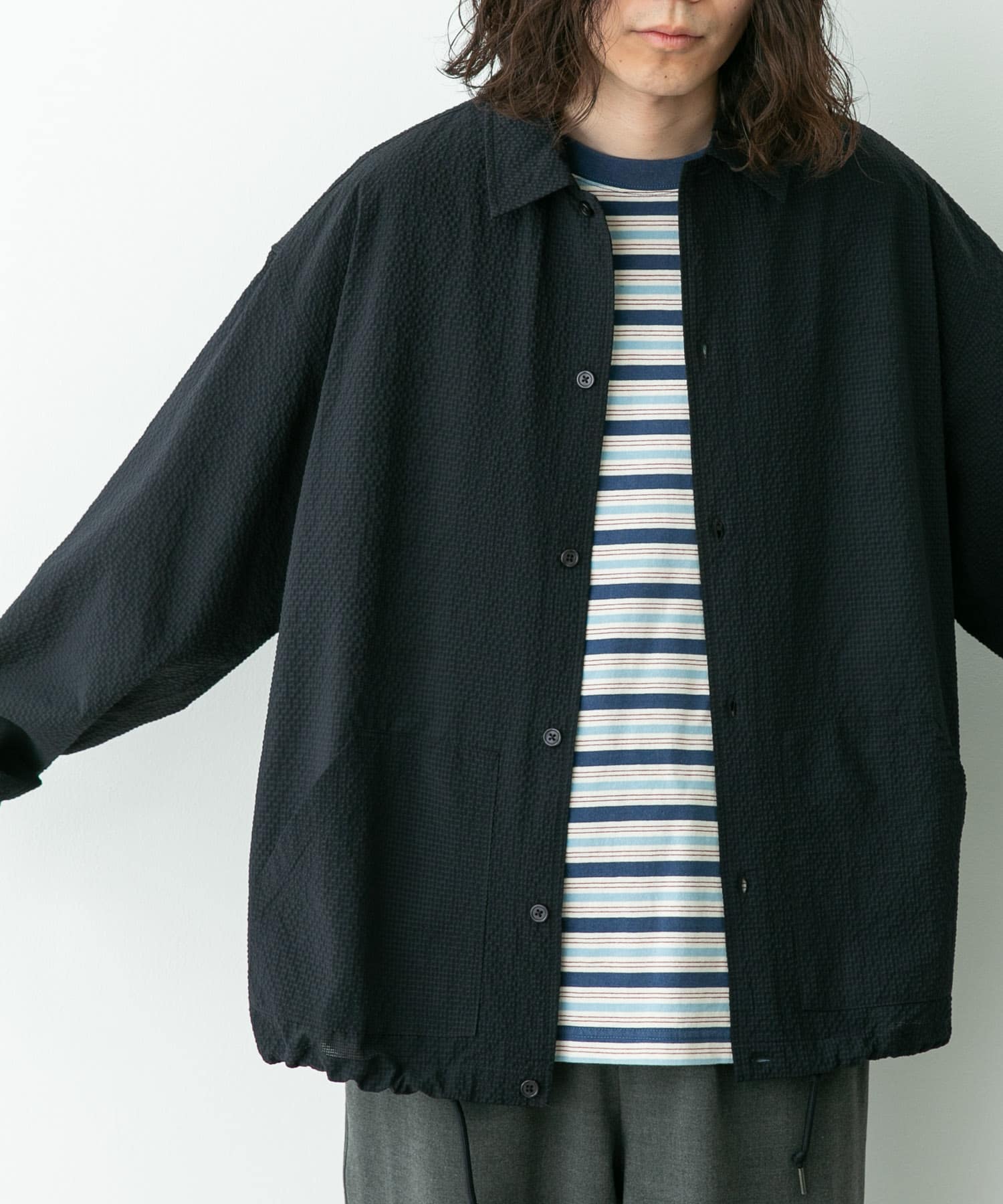 身長 : 173cm サイズ : L