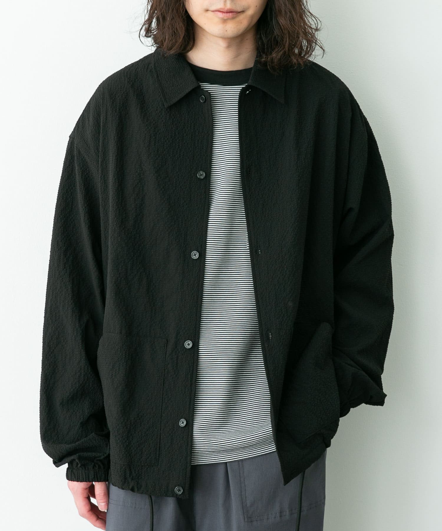 身長 : 173cm サイズ : L