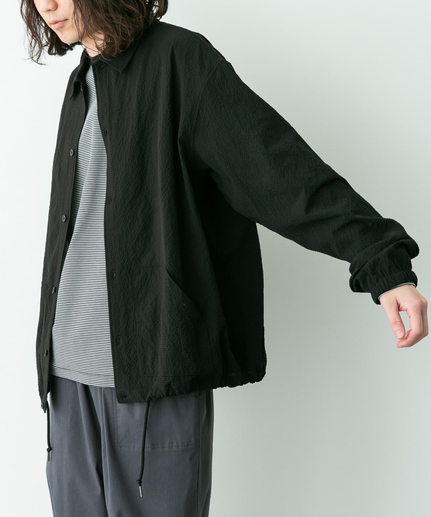 身長 : 173cm サイズ : L