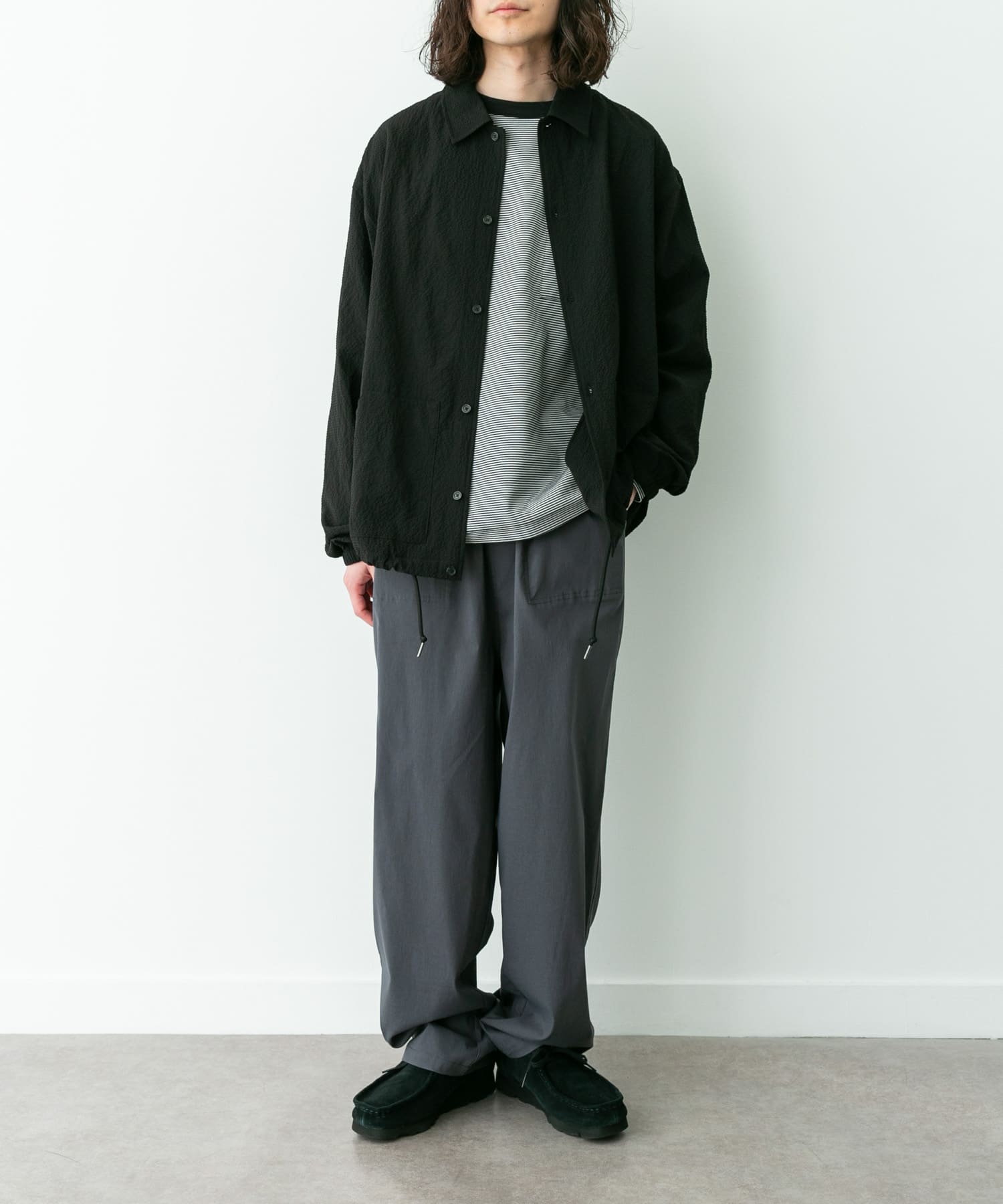 身長 : 173cm サイズ : L