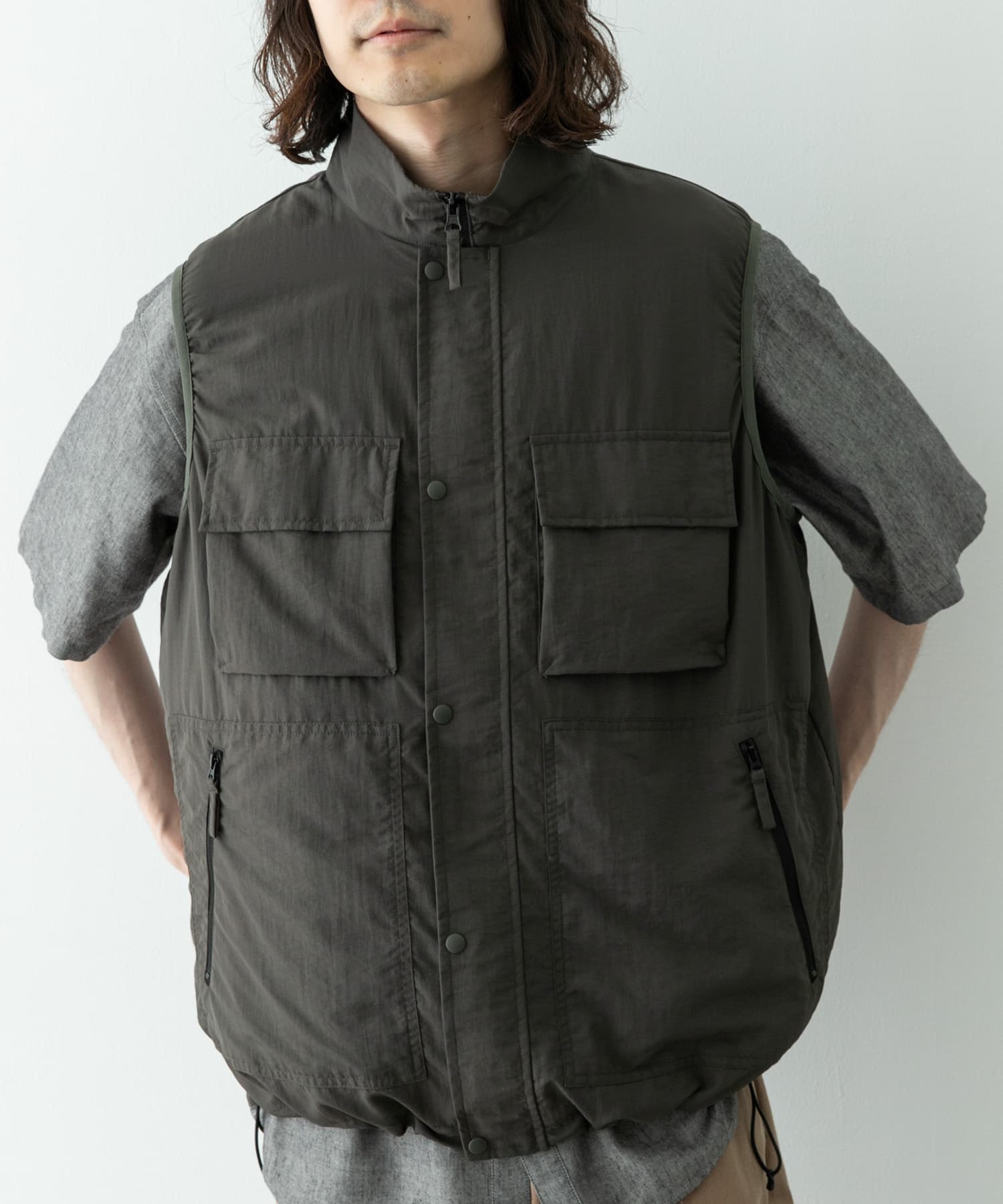 身長：173cm サイズ：L
