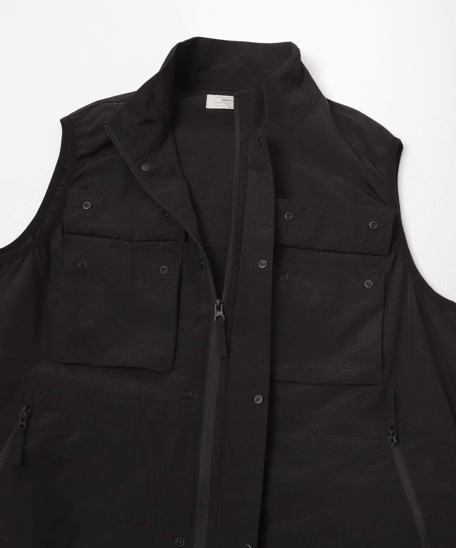 COOLING FAN STAND VEST BLACK S