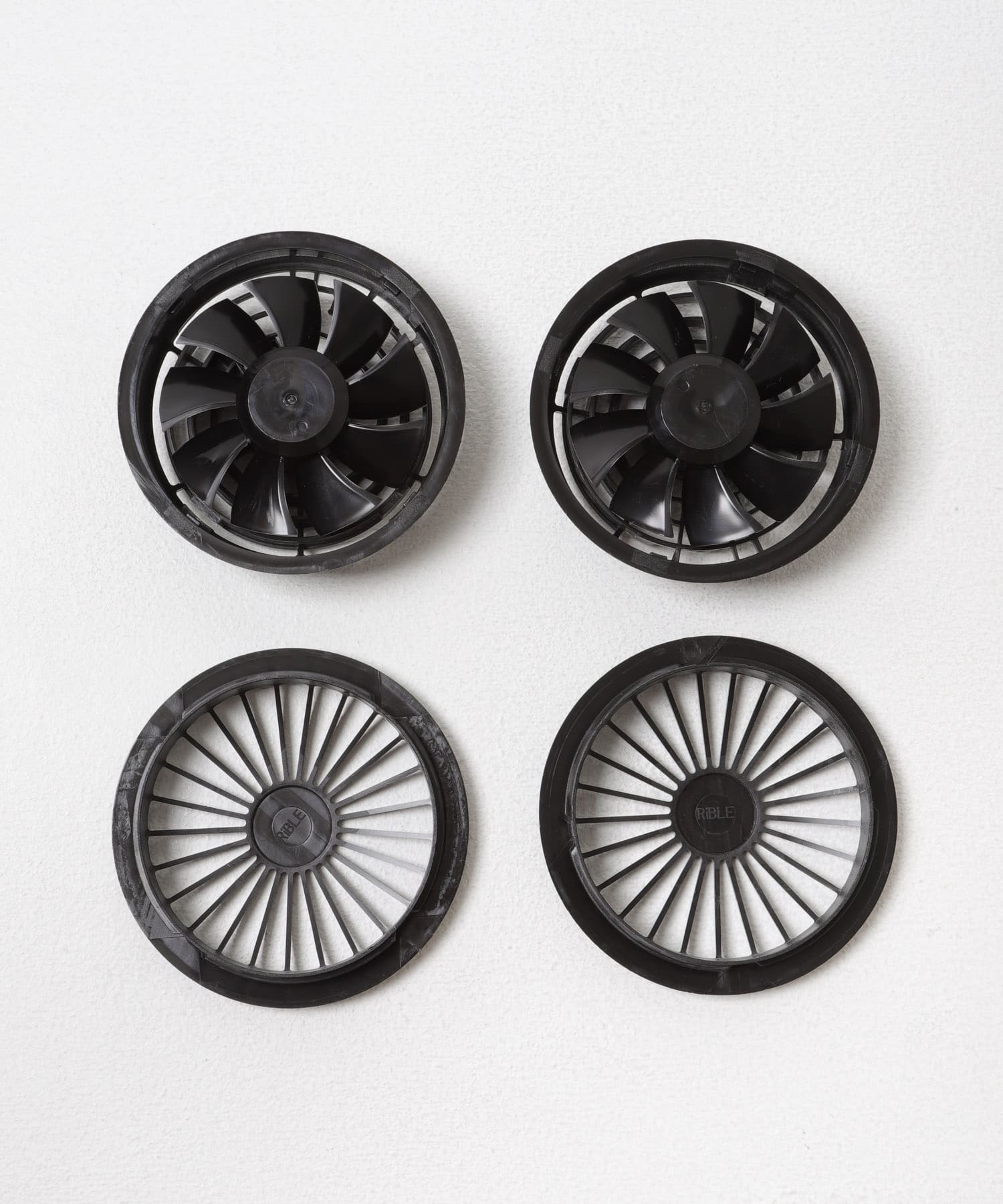 COOLING FAN STAND VEST BLACK M