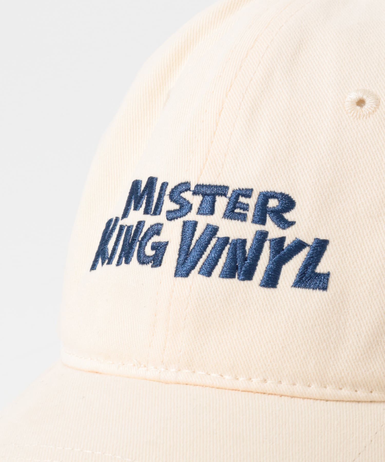 HIROCKSHOWコラボ刺繍CAP アイボリー One