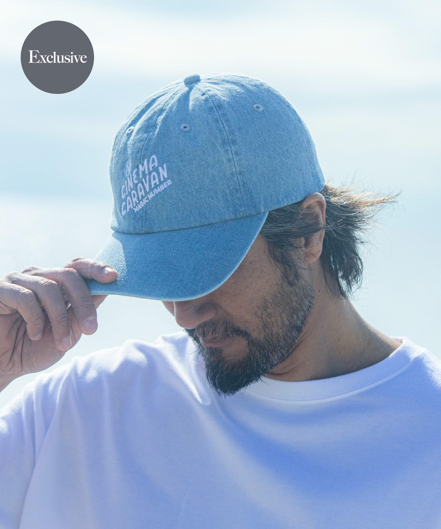 CINEMACARAVAN×MAGIC NUMBER×Sonny Label　コラボキャップC BLUE One