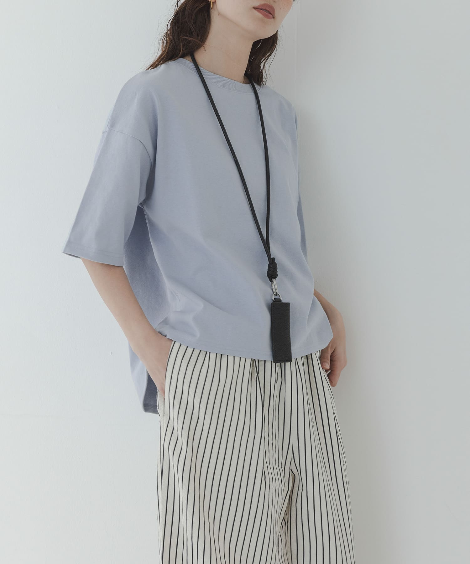 コットンハーフスリーブプルオーバー