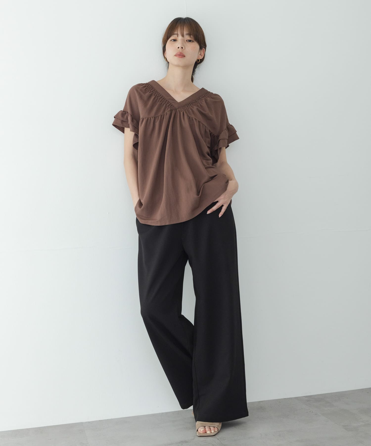 身長：166cm サイズ：FREE