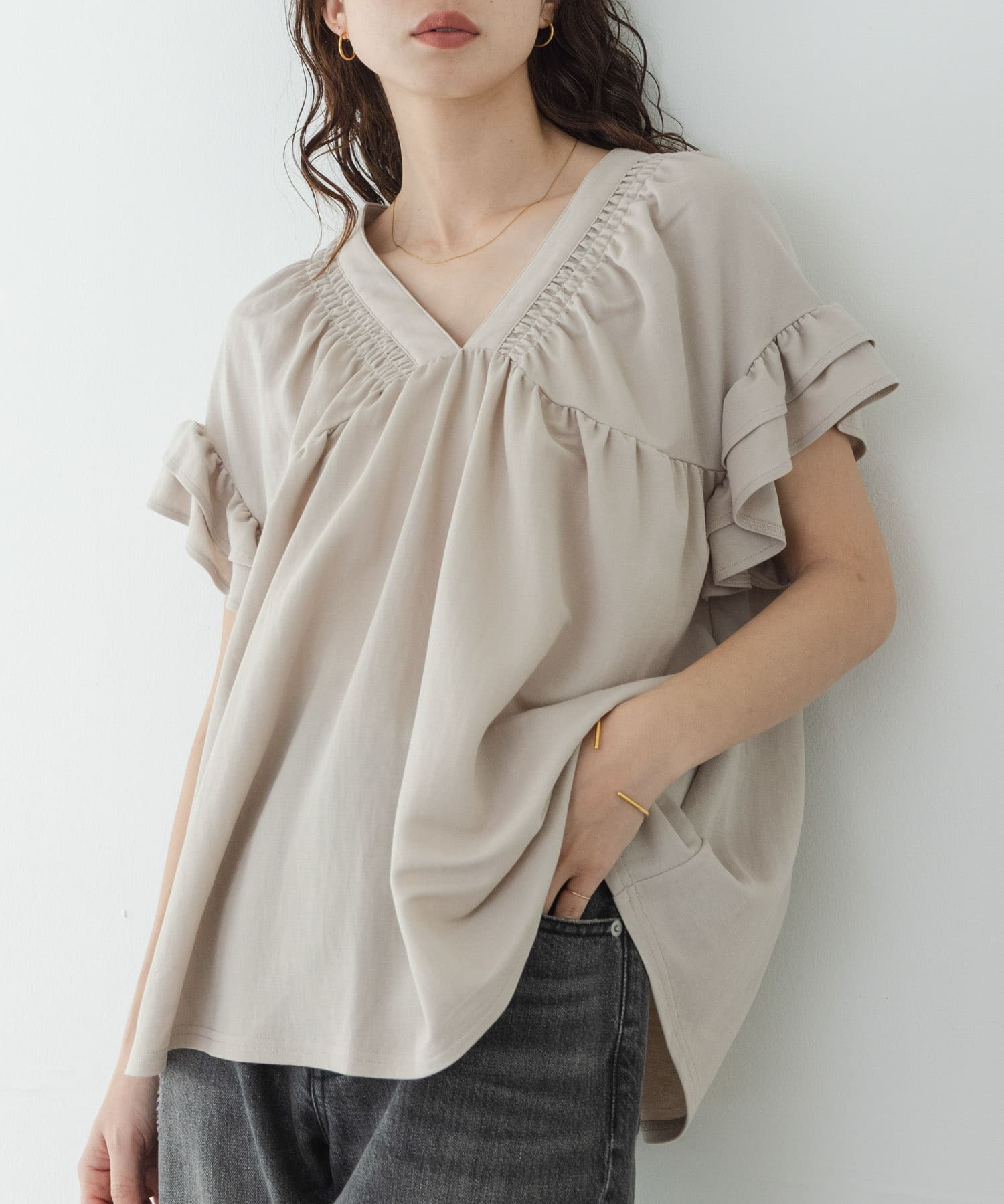 身長：166cm サイズ：FREE