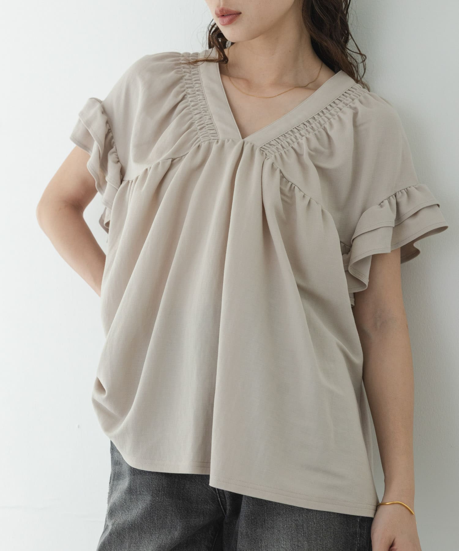 身長：166cm サイズ：FREE