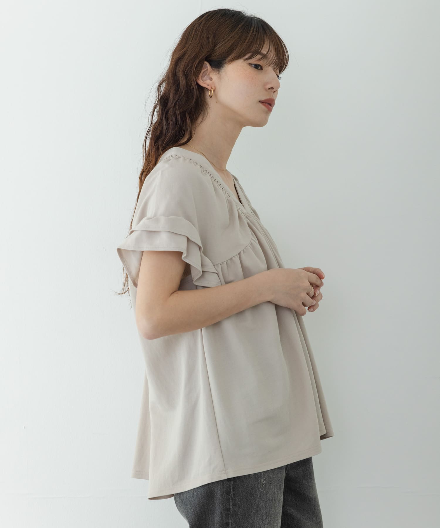 身長：166cm サイズ：FREE