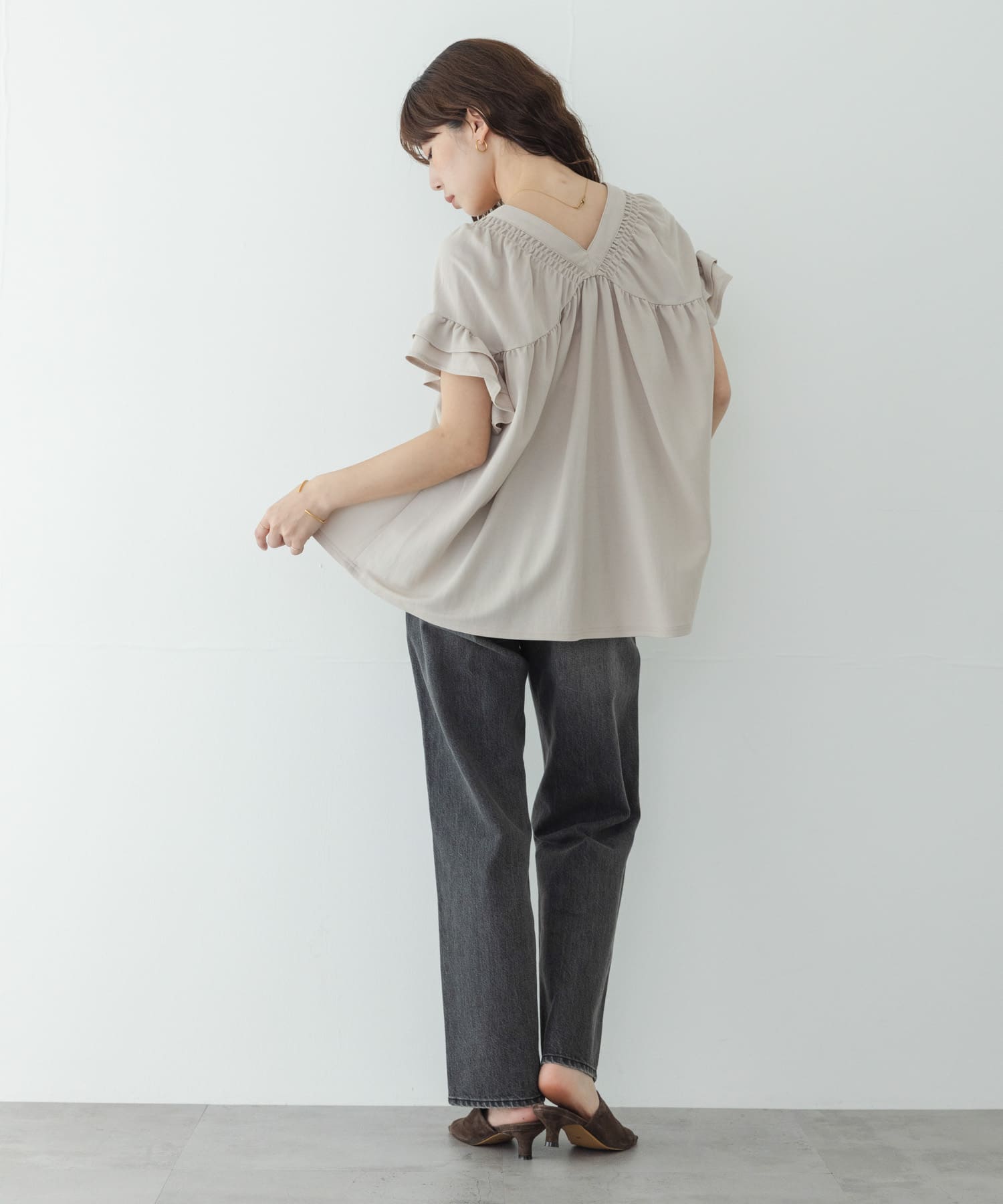 身長：166cm サイズ：FREE