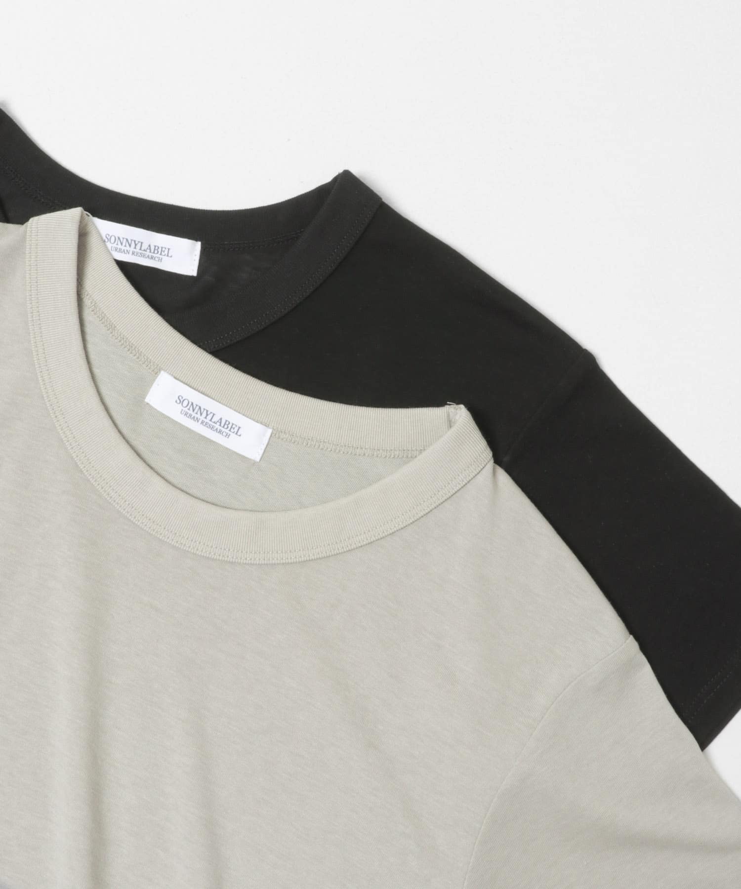 シアーTシャツSET GRY×BLK Free