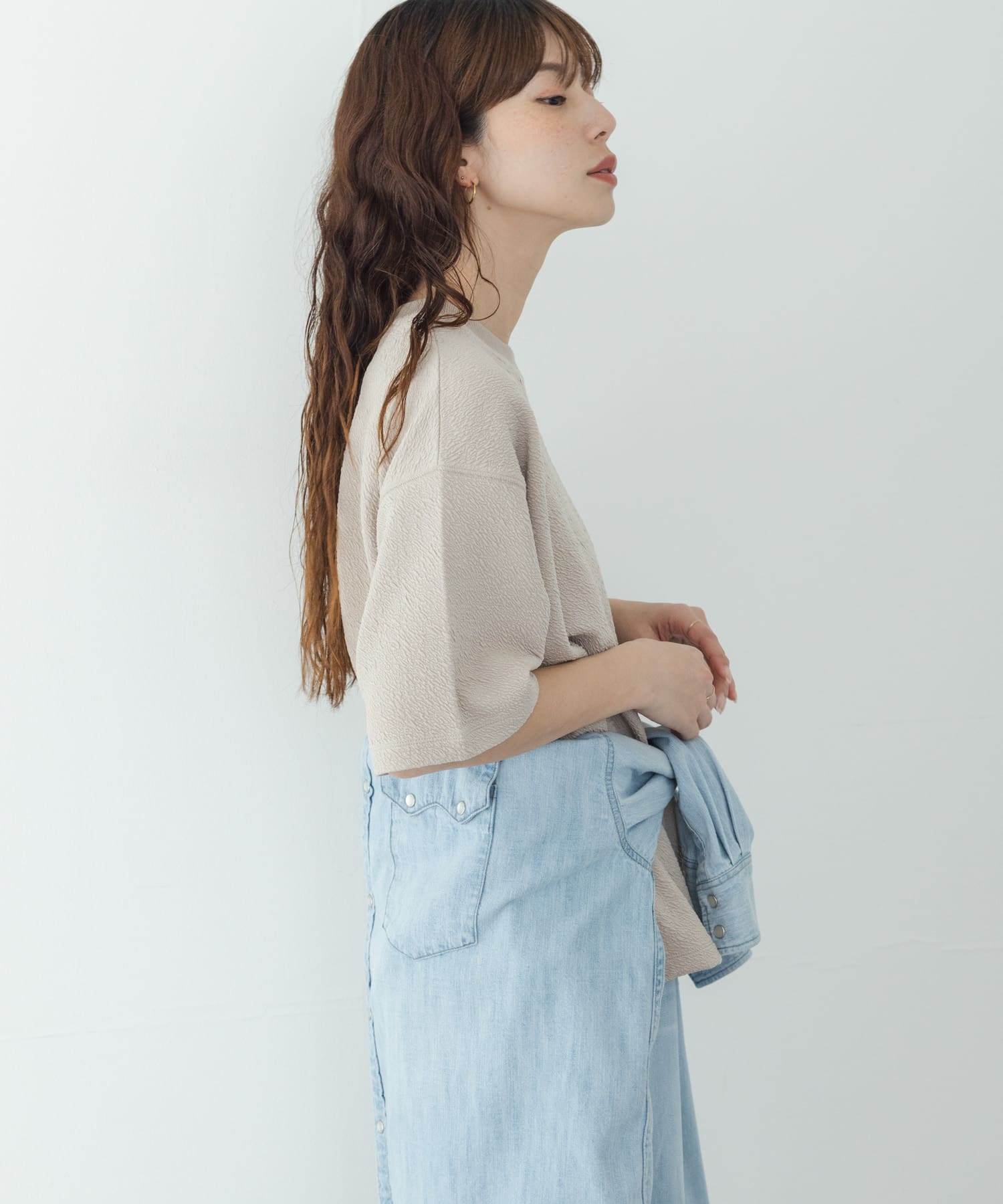 身長：166cm サイズ：FREE