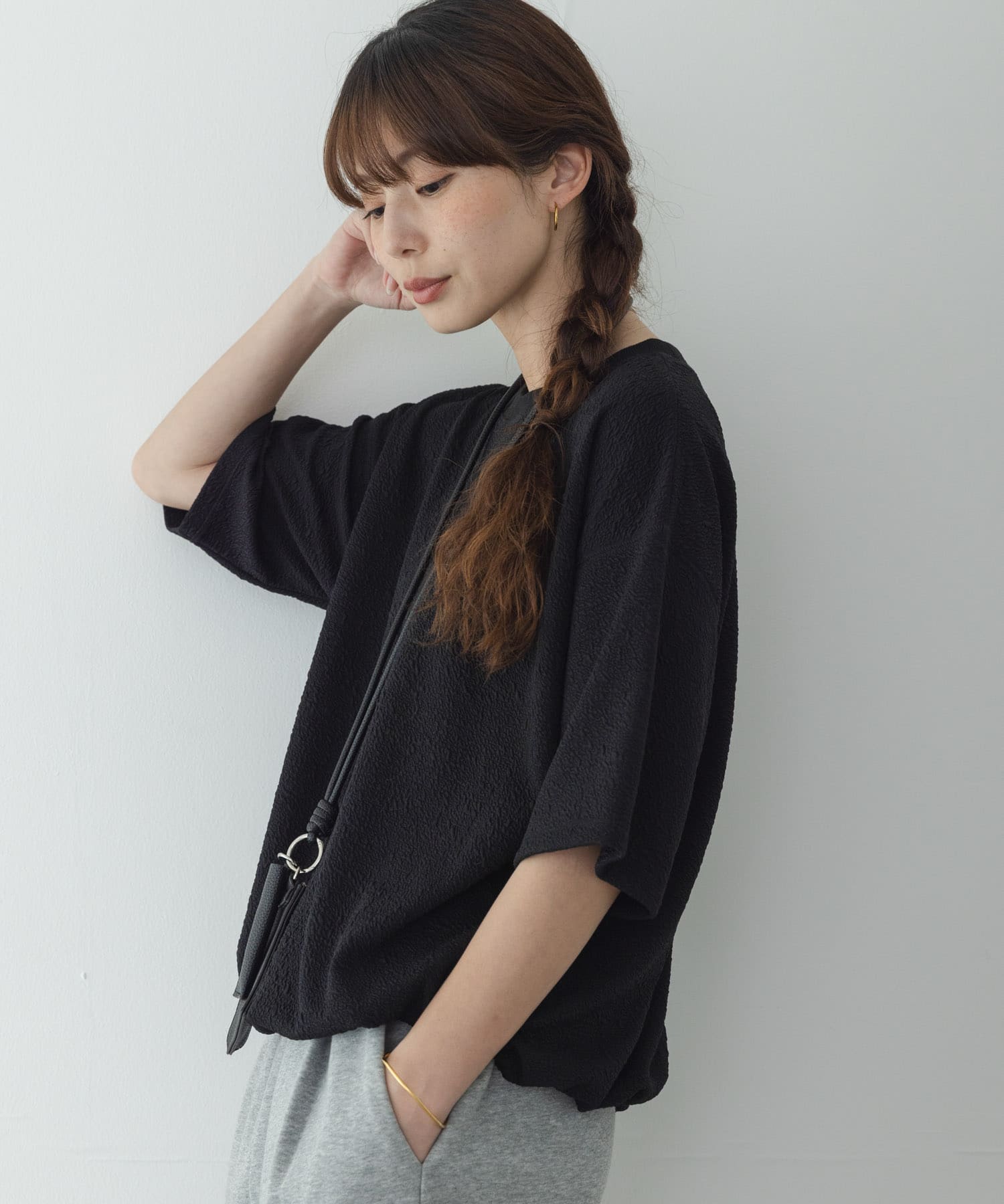 身長：166cm サイズ：FREE