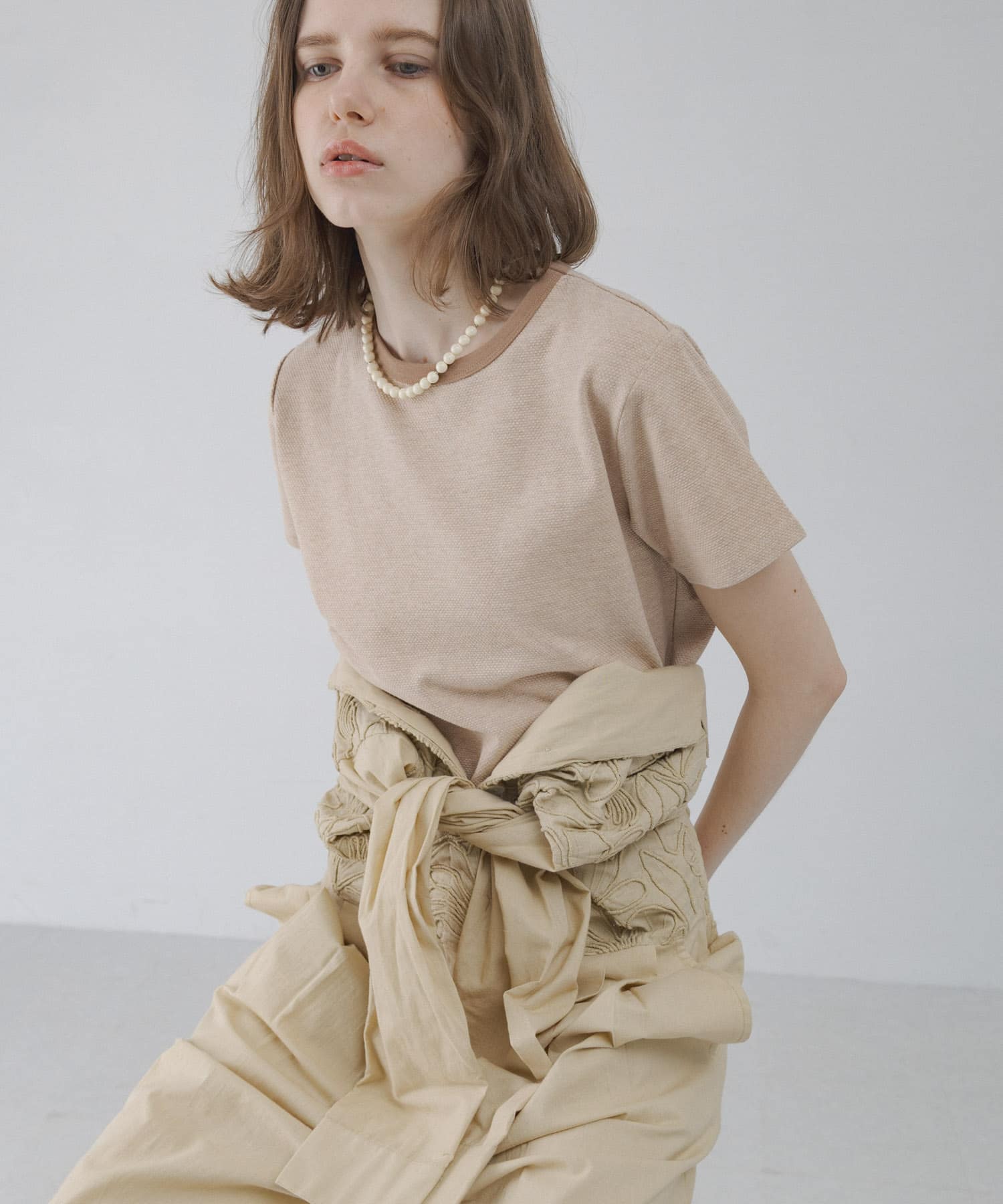 ジャガードアソートコンパクトTシャツ