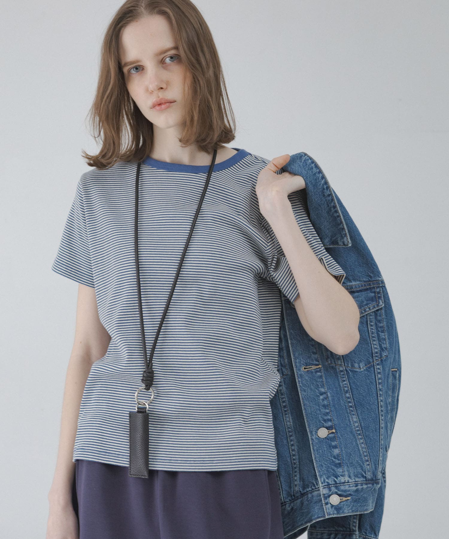 ジャガードアソートコンパクトTシャツ