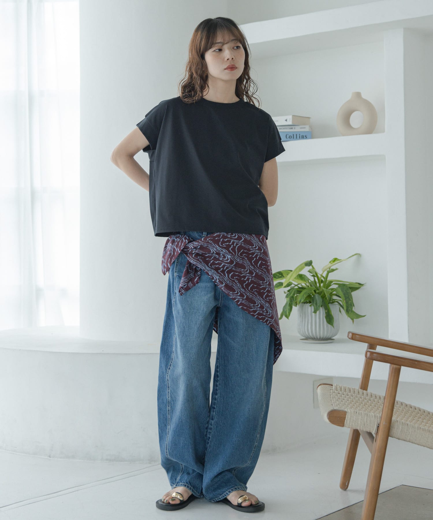 身長：166cm サイズ：FREE