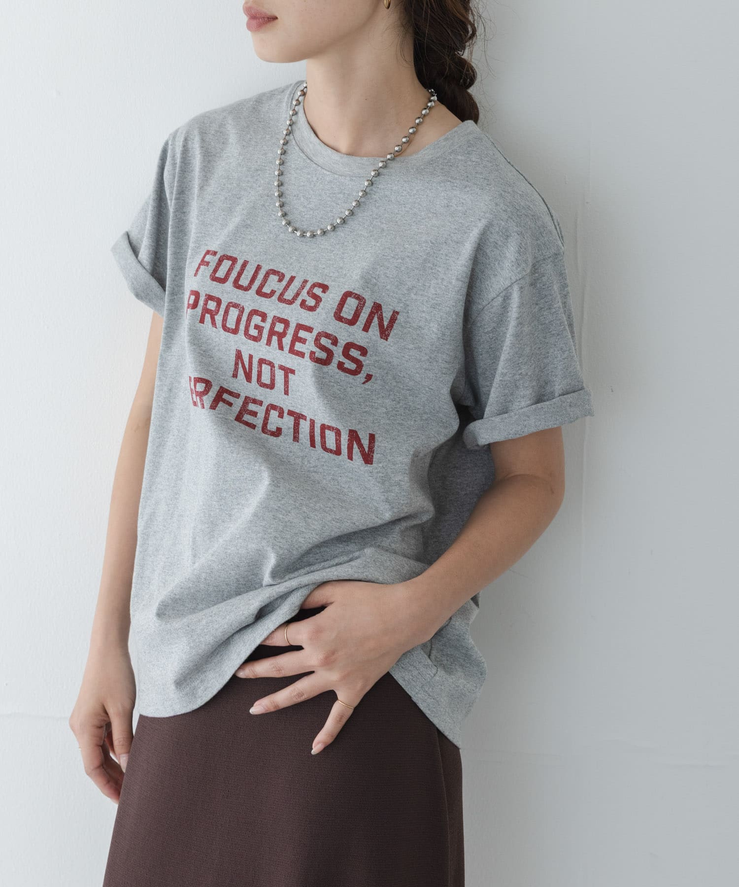 アソートロゴプリントTシャツ