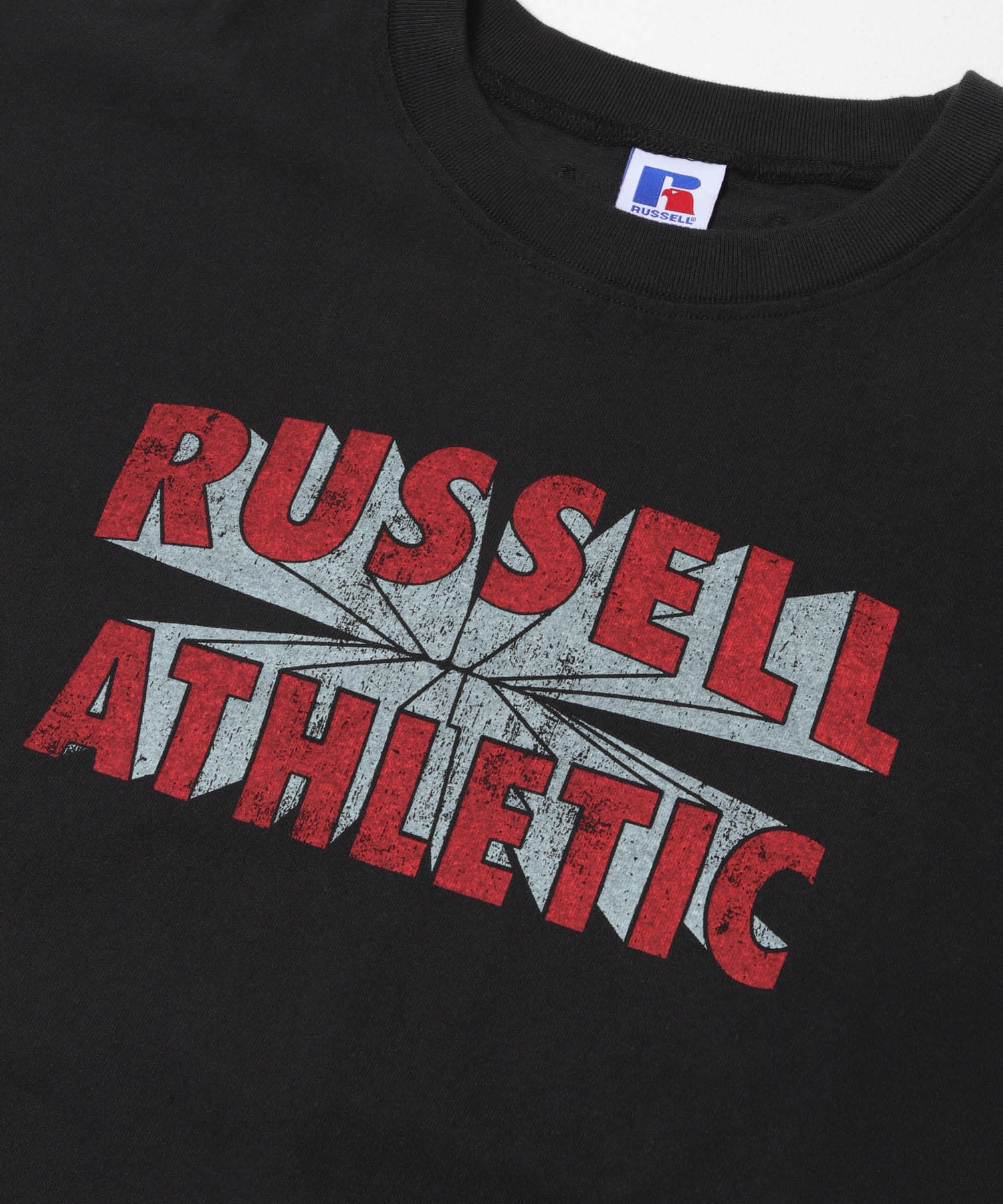 『別注』RUSSELL ATHLETIC×Sonny Label　ロゴプリントTシャツ ブラック S