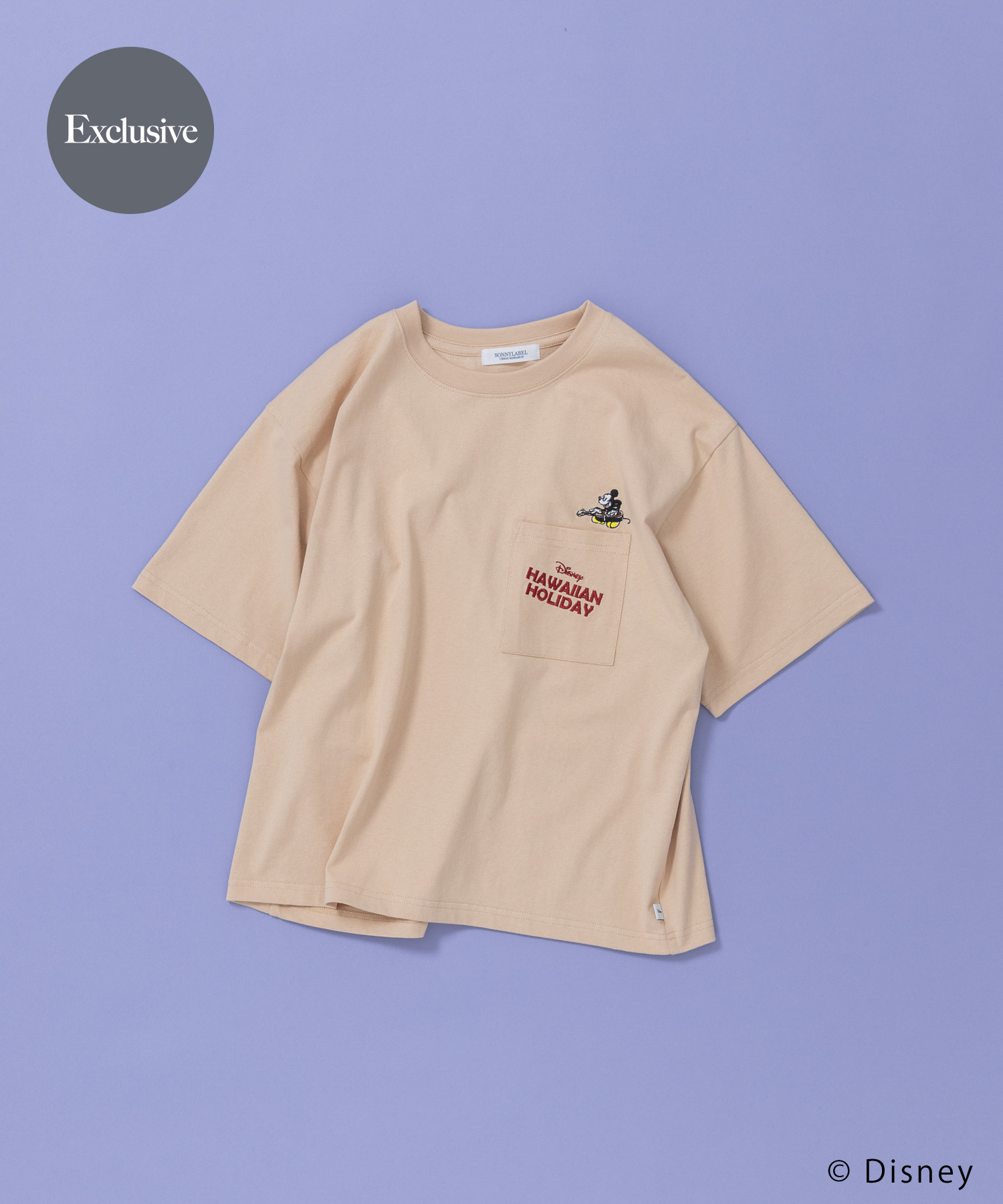 別注/DISNEY/ポケット付きTシャツ(Free オフ): トップス｜URBAN