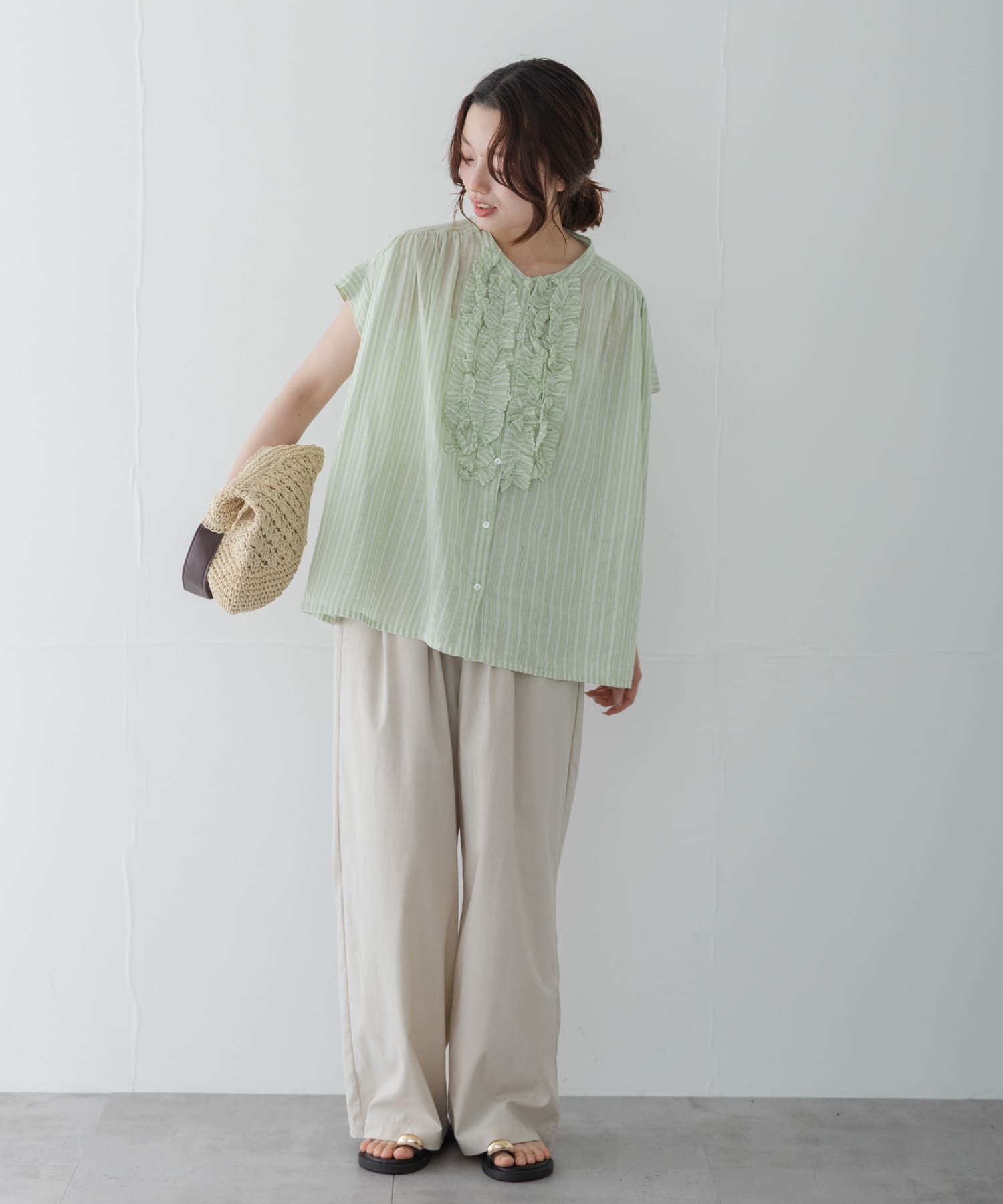 身長：162cm サイズ：FREE