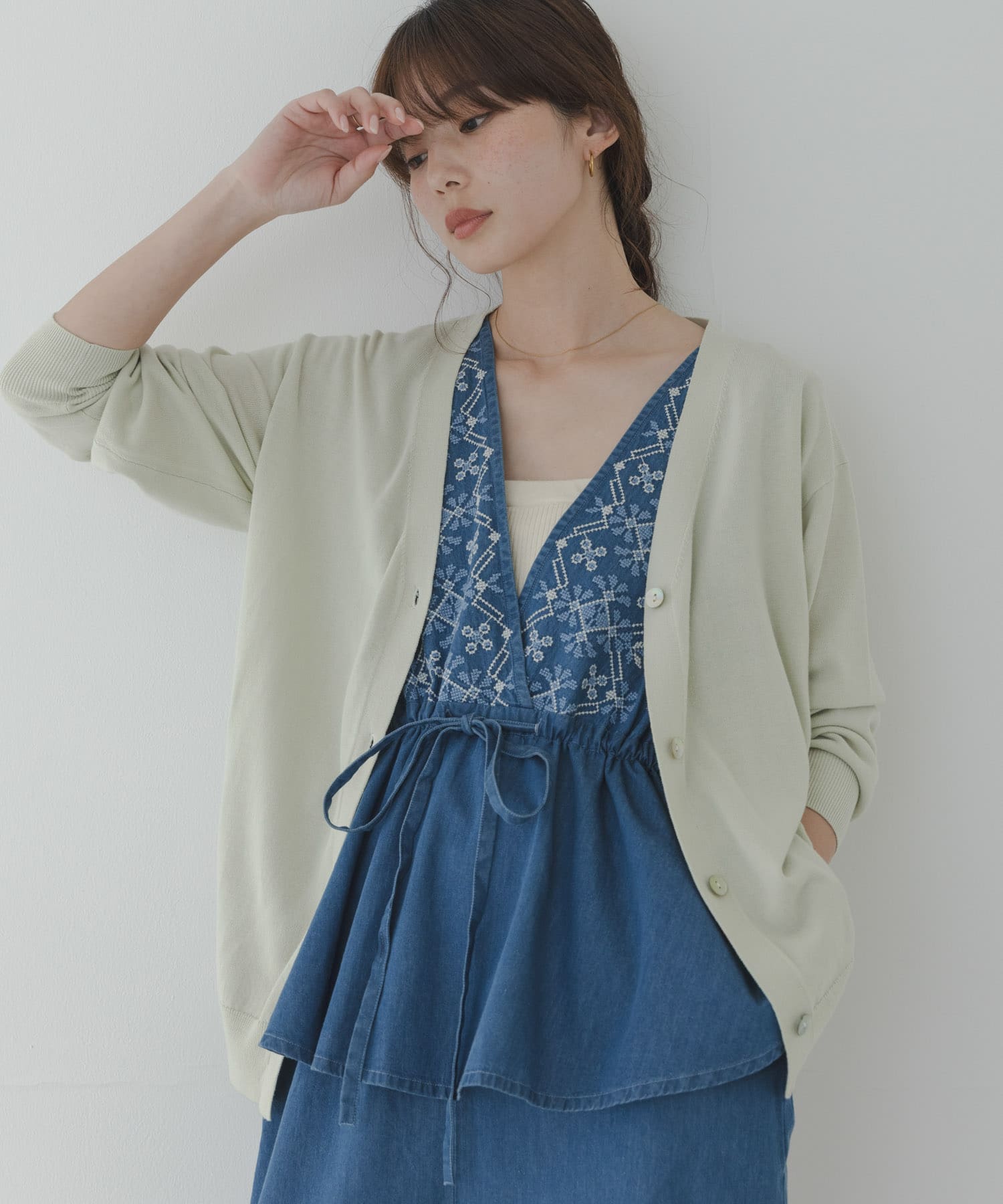 身長：166cm サイズ：38